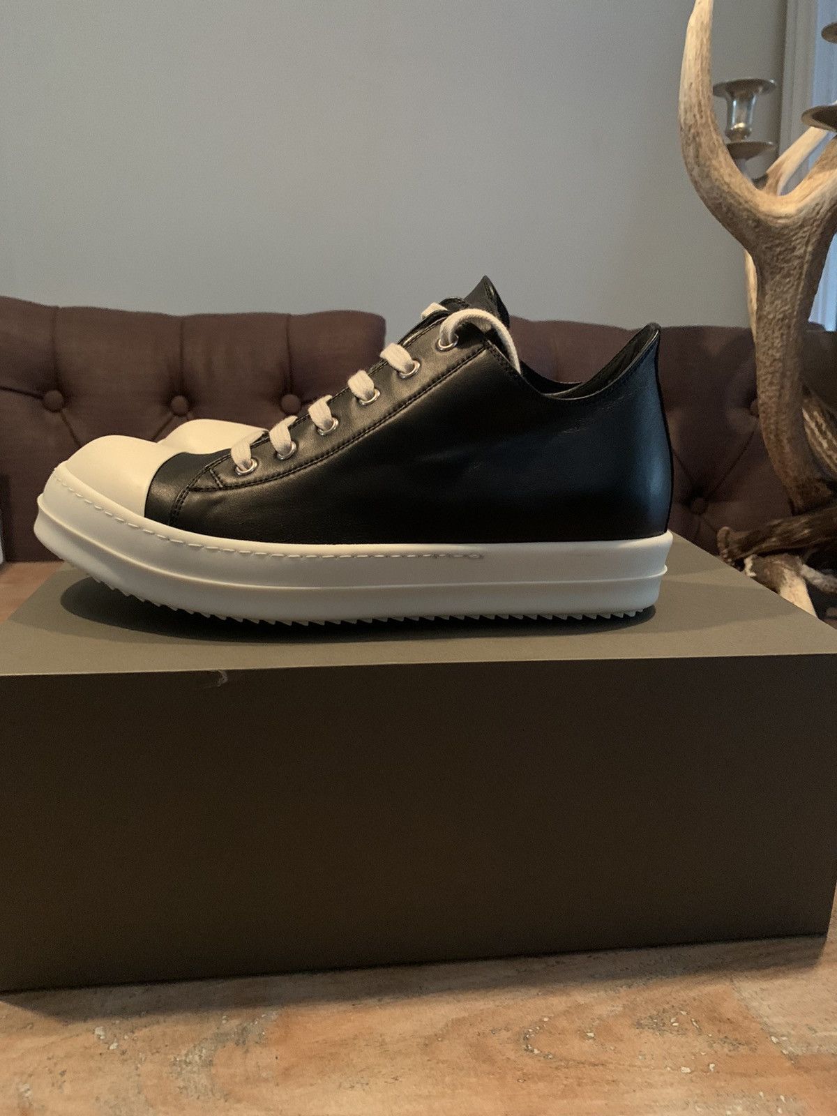 Rick Owens Mainline Ramones low top EU41 Size US 8 / EU 41 - 3 Thumbnail