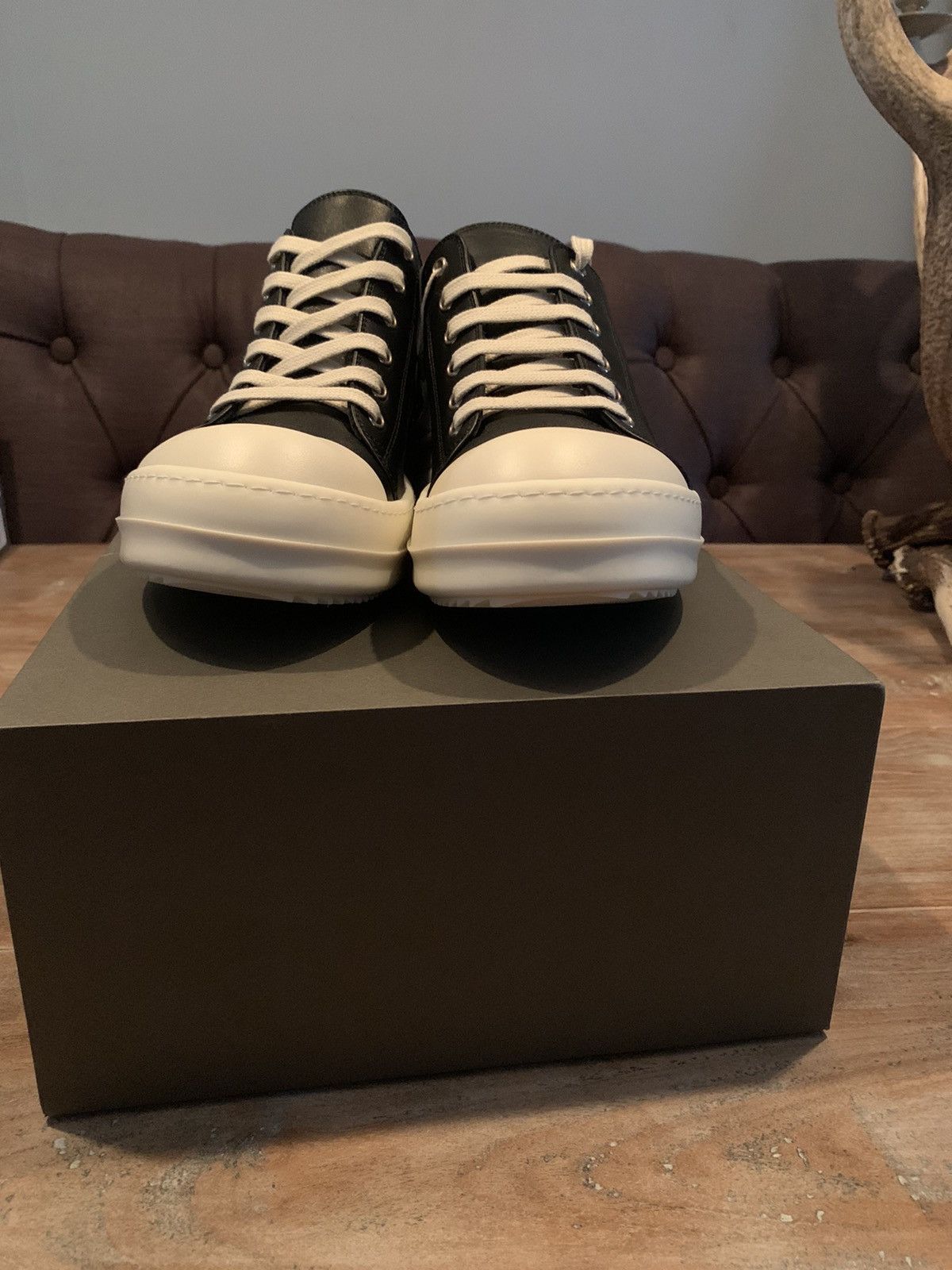 Rick Owens Mainline Ramones low top EU41 Size US 8 / EU 41 - 2 Thumbnail