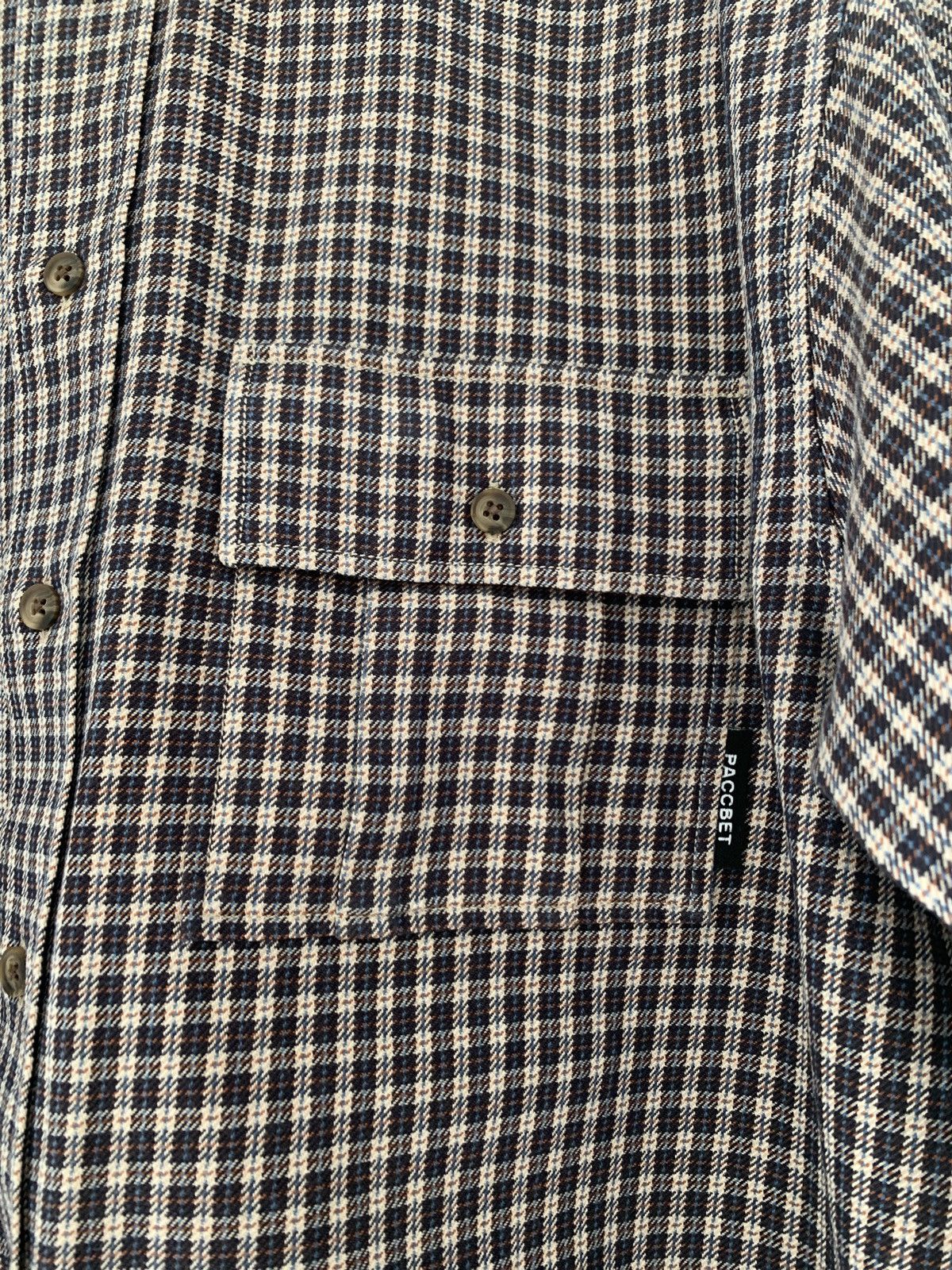 PACCBET Botton down checked oversize shirt Size US M / EU 48-50 / 2 - 2 Thumbnail