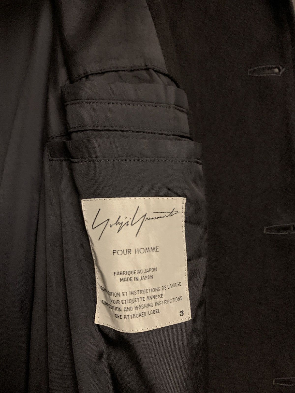 Yohji Yamamoto Long soft Montgomery coat Size US L / EU 52-54 / 3 - 10 Thumbnail