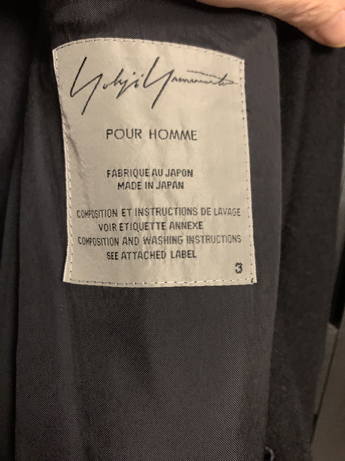 Yohji Yamamoto Long soft Montgomery coat Size US L / EU 52-54 / 3 - 8 Thumbnail