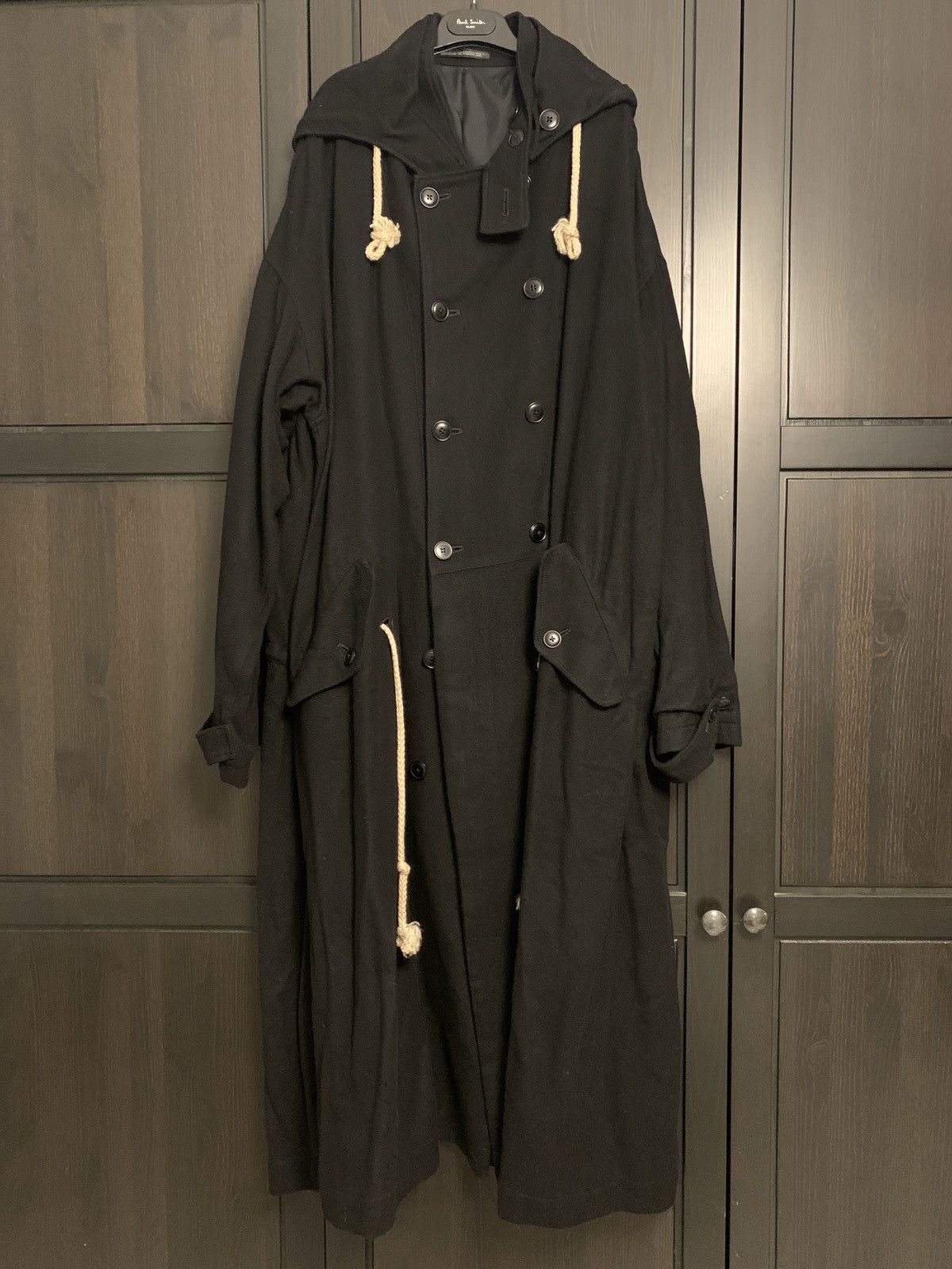 Yohji Yamamoto Long soft Montgomery coat Size US L / EU 52-54 / 3 - 1 Thumbnail