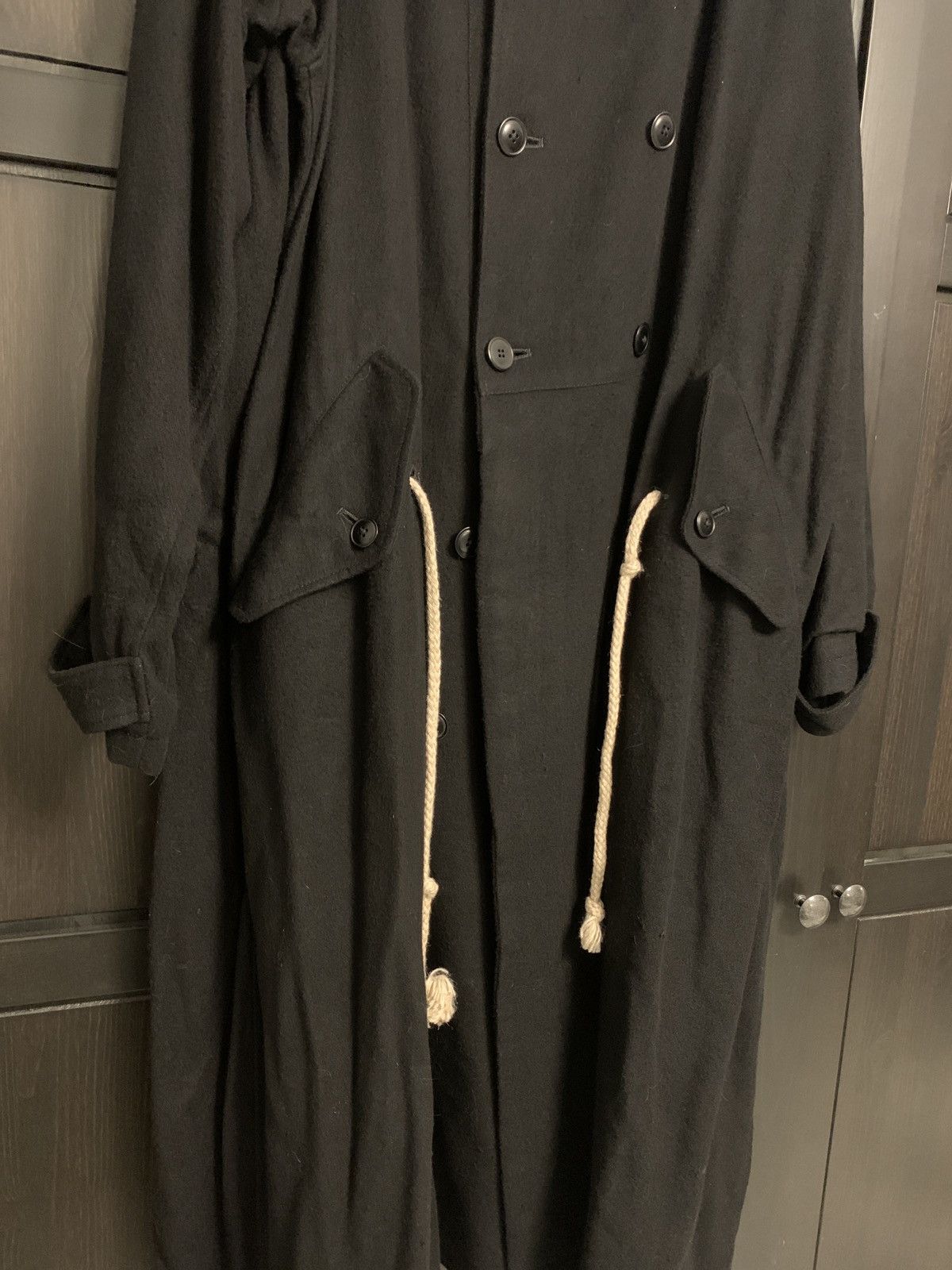 Yohji Yamamoto Long soft Montgomery coat Size US L / EU 52-54 / 3 - 2 Thumbnail