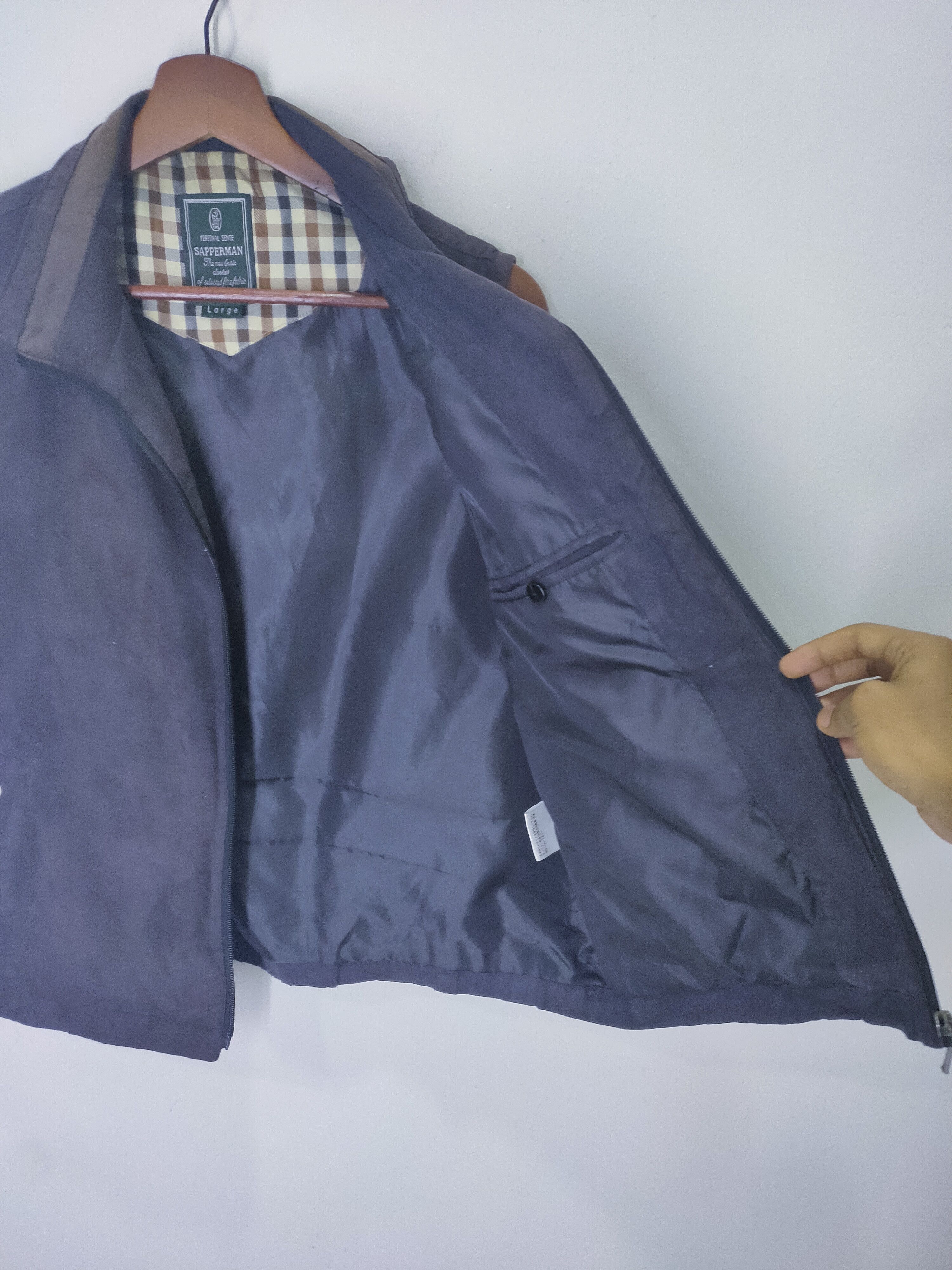 Japanese Brand SAPPERMAN Suede Tactical Multipocket Cargo Nova Vest Jacket Size US L / EU 52-54 / 3 - 7 Thumbnail