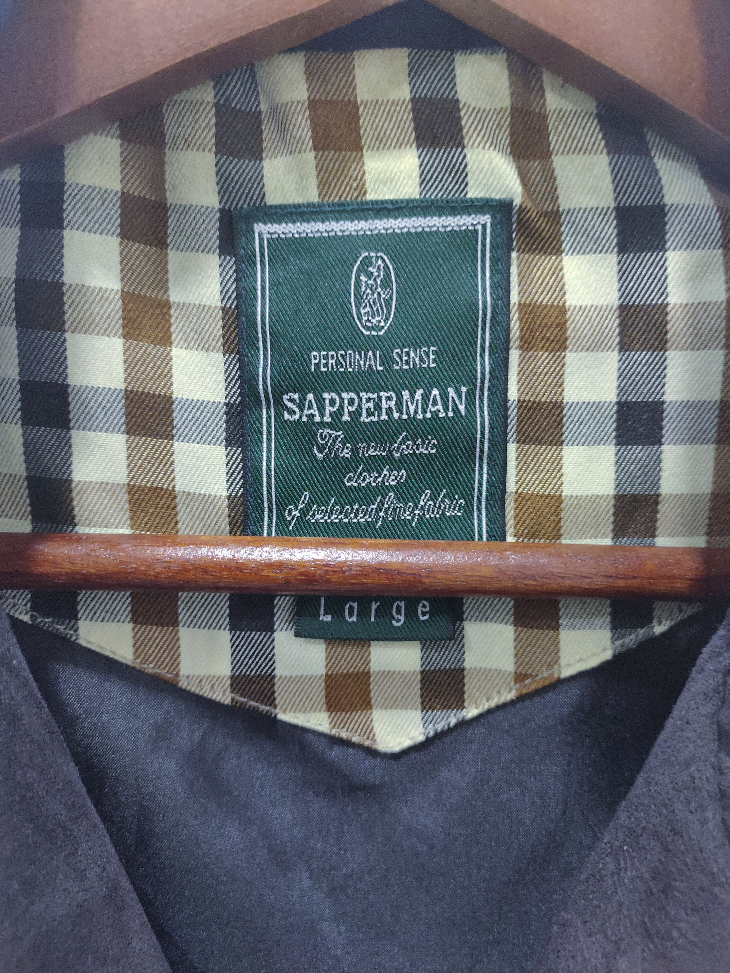Japanese Brand SAPPERMAN Suede Tactical Multipocket Cargo Nova Vest Jacket Size US L / EU 52-54 / 3 - 14 Thumbnail