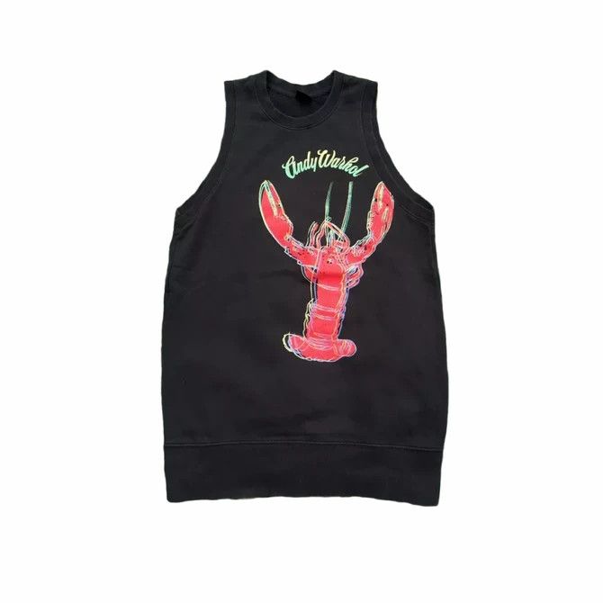 Andy Warhol × Uniqlo × Vintage Andy Warhol x NY Prawn Art Tank Top Size US S / EU 44-46 / 1 - 1 Thumbnail