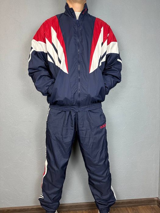 Vintage adidas cheap sweat suit