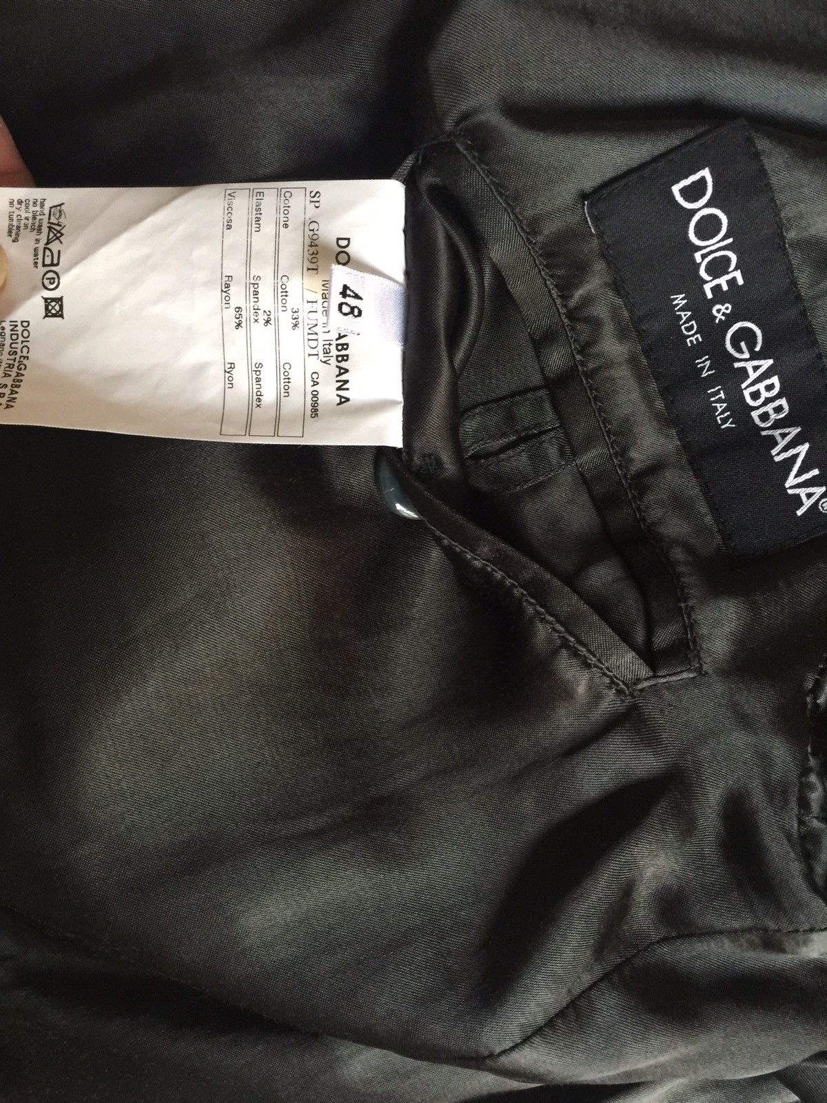 Dolce & Gabbana Satin Bomber Jacket Size US M / EU 48-50 / 2 - 3 Thumbnail