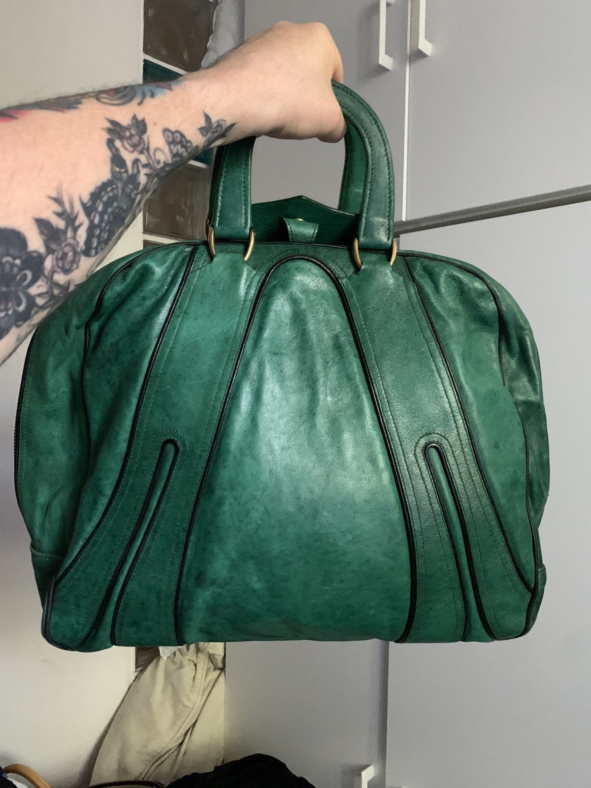 Balenciaga Bowling vintage look bag Size ONE SIZE - 1 Thumbnail