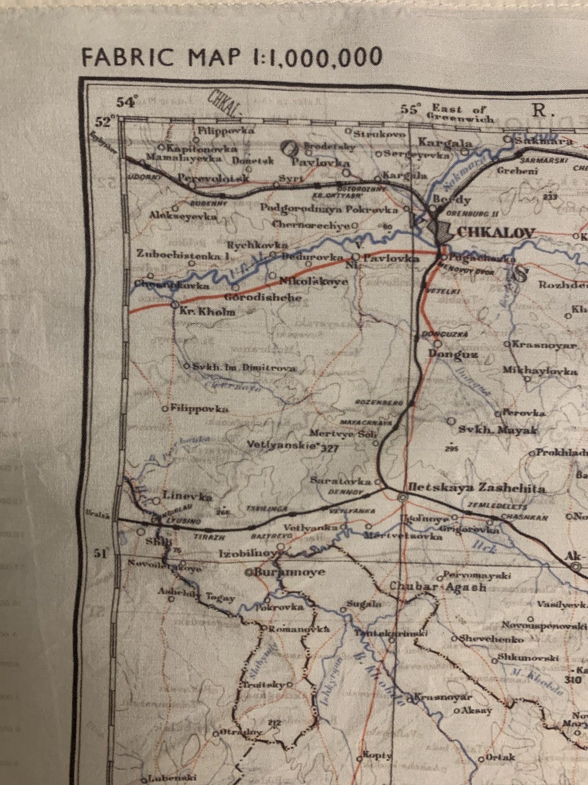 Balenciaga Foulard map Size ONE SIZE - 3 Thumbnail