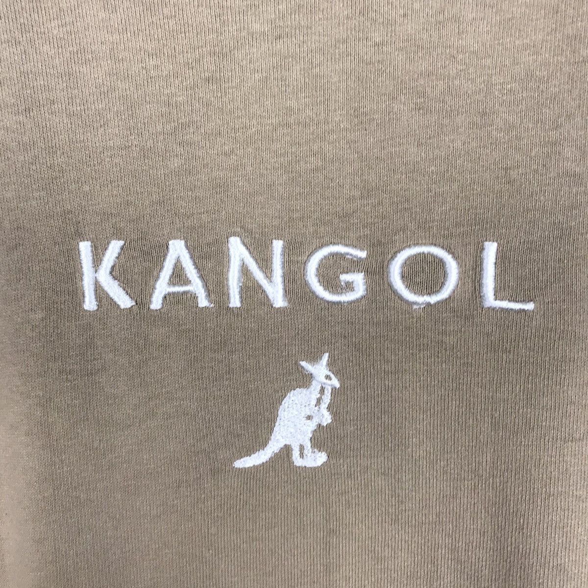 Kangol × Vintage Vintage 90s Kangol Centre Logo Embroidered Tee Size US M / EU 48-50 / 2 - 5 Thumbnail