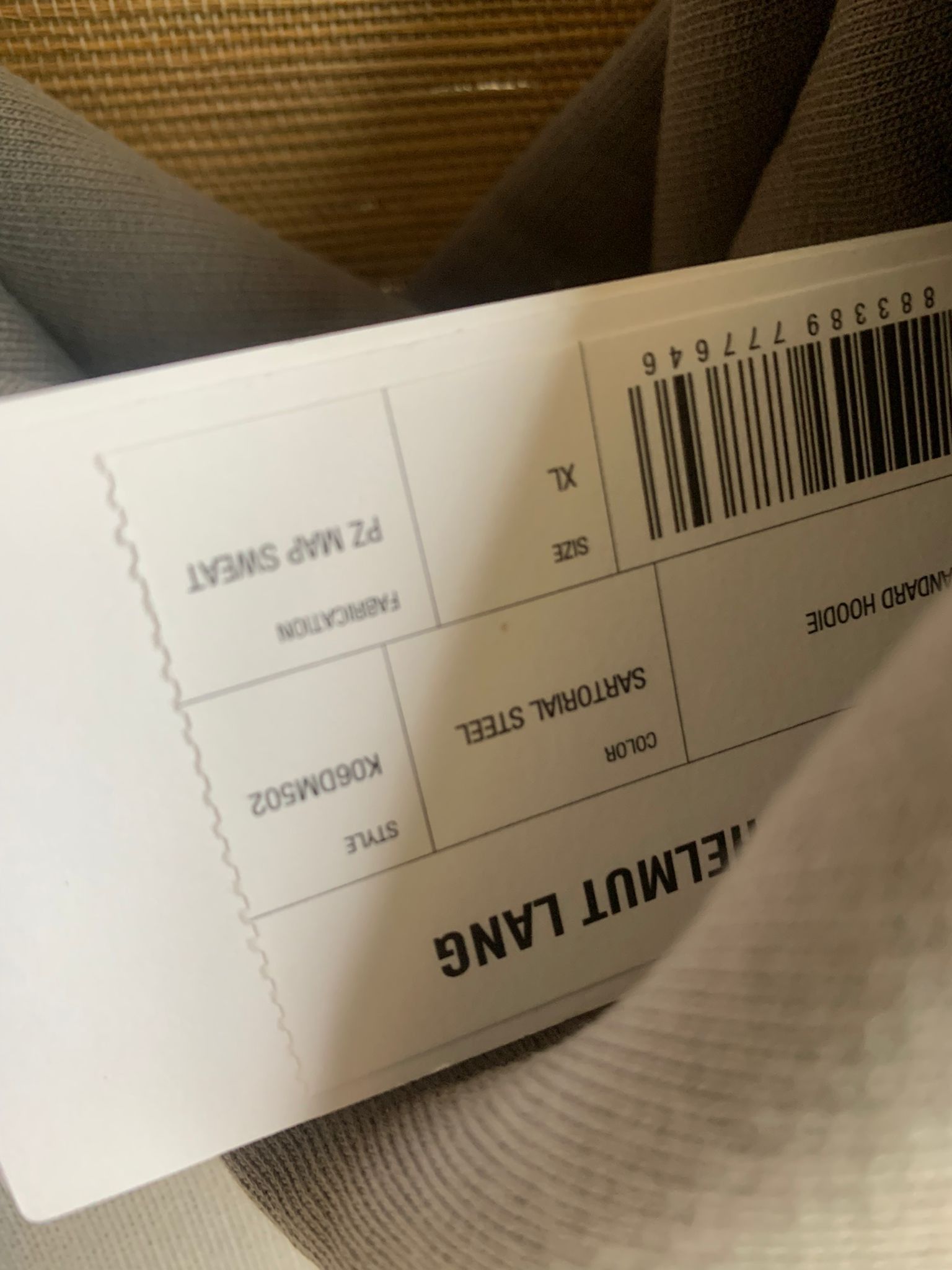 Helmut Lang Standard Hoodie Size US XL / EU 56 / 4 - 11 Thumbnail
