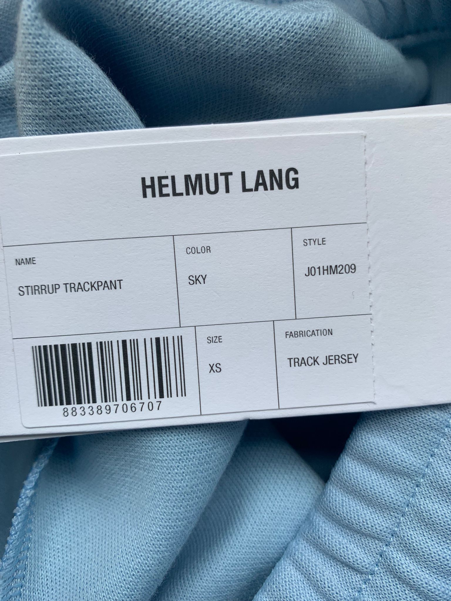 Helmut Lang Stirrup Track Pants in Sky Color Size US 28 / EU 44 - 15 Thumbnail