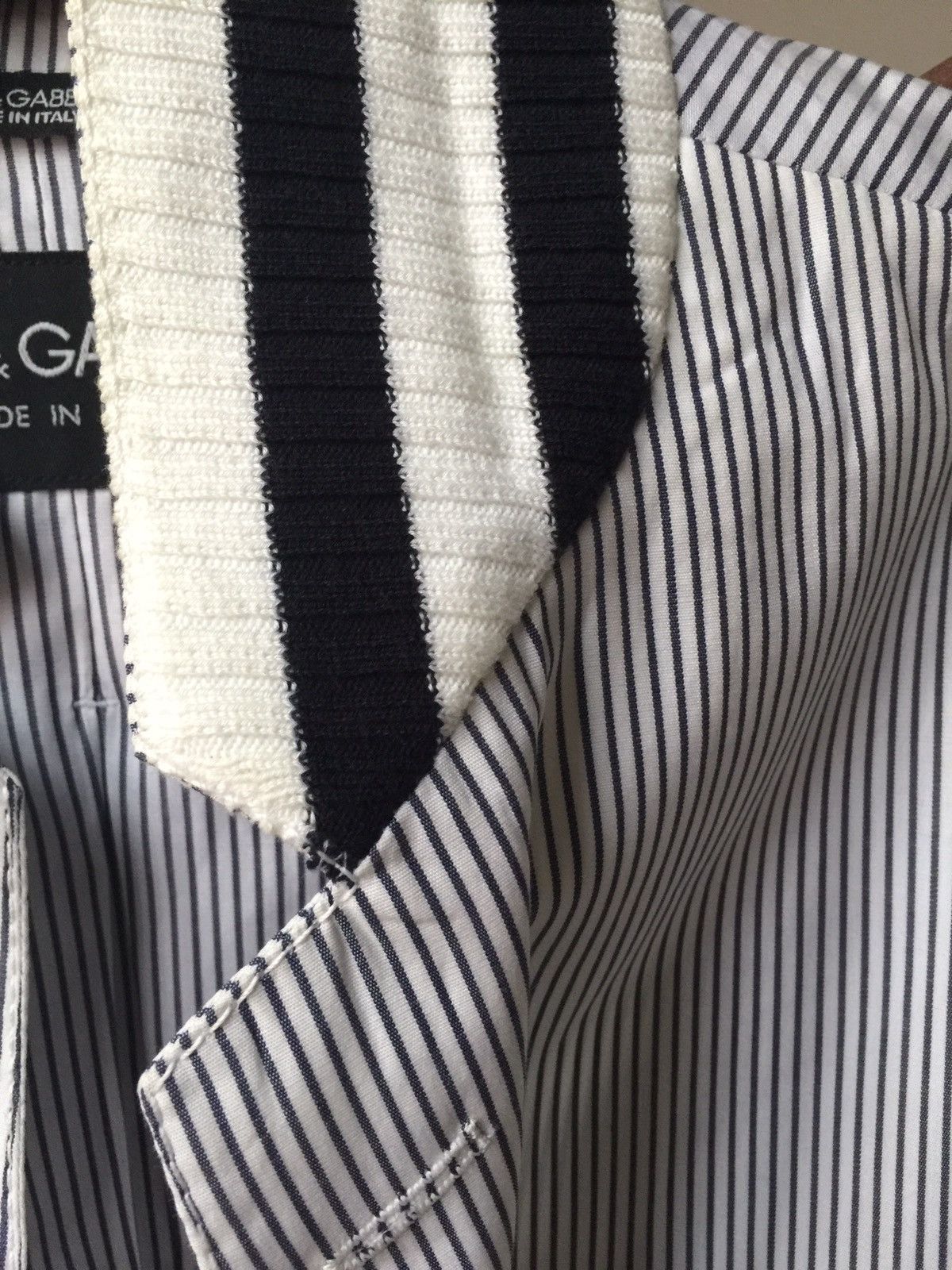 Dolce & Gabbana Stripes Jacket Size 38R - 3 Thumbnail