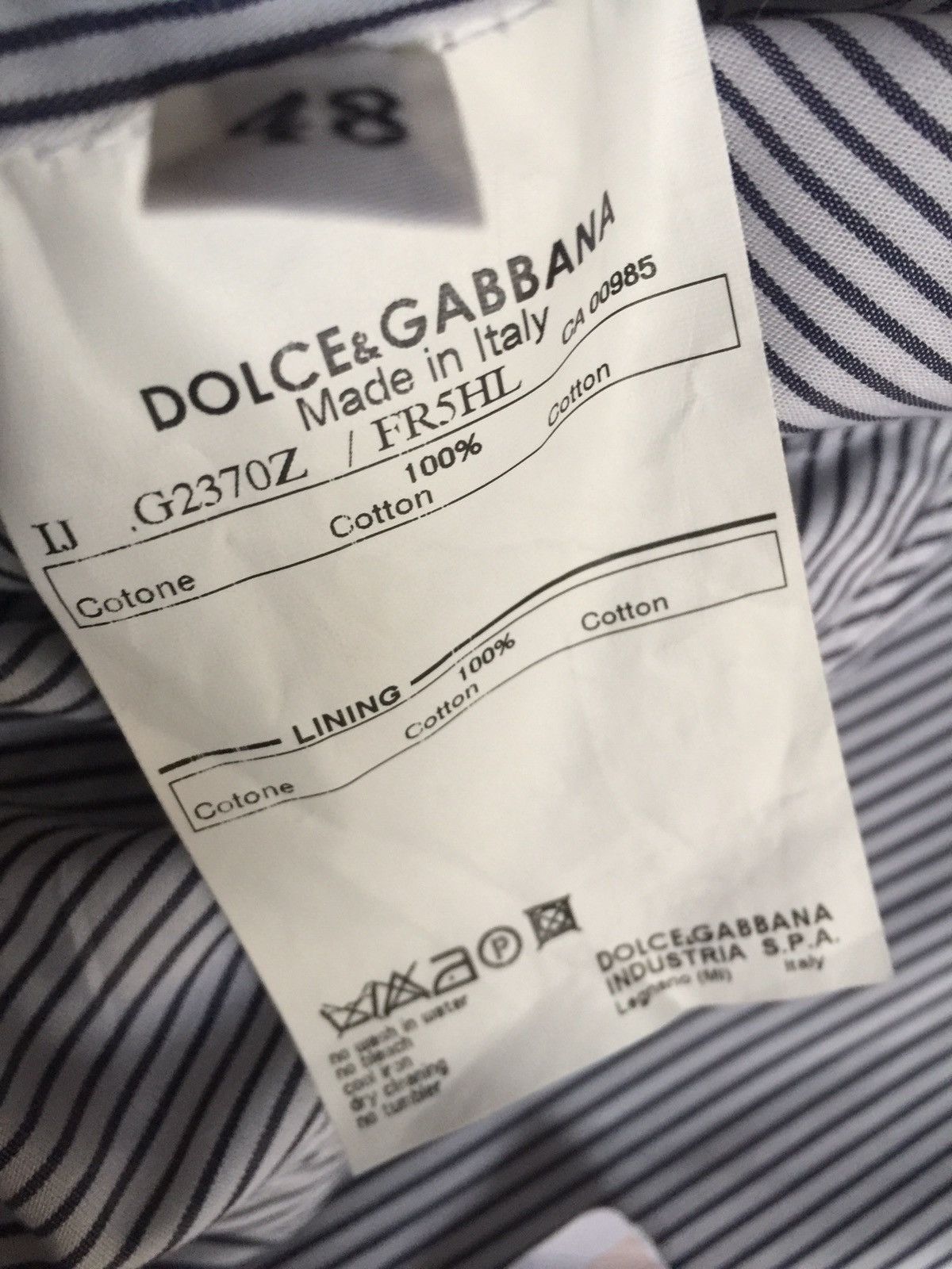 Dolce & Gabbana Stripes Jacket Size 38R - 8 Thumbnail