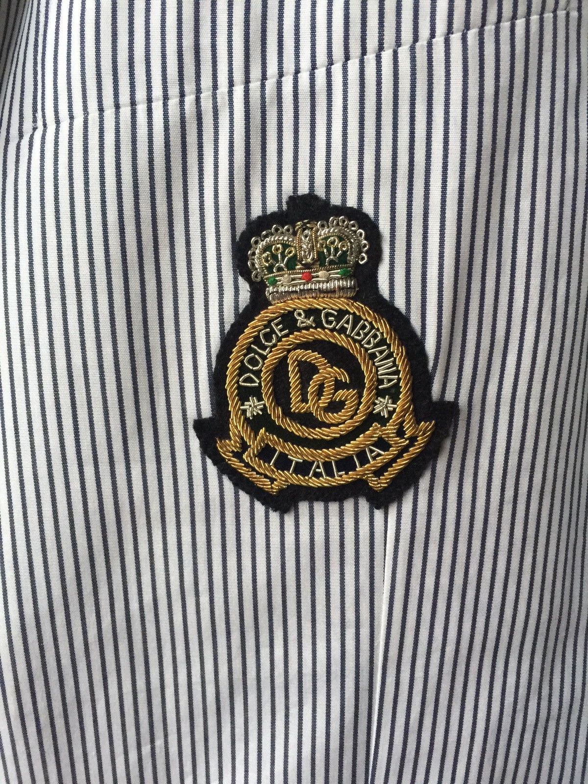 Dolce & Gabbana Stripes Jacket Size 38R - 2 Thumbnail