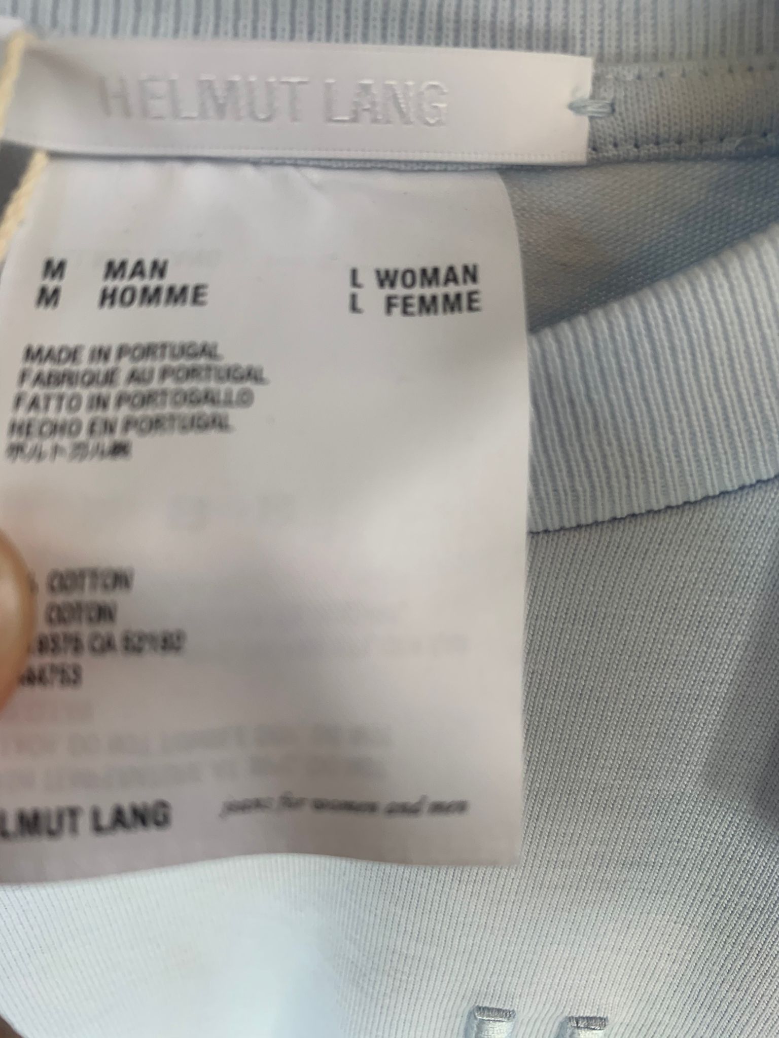 Helmut Lang Long Sleeve T Size US M / EU 48-50 / 2 - 9 Thumbnail