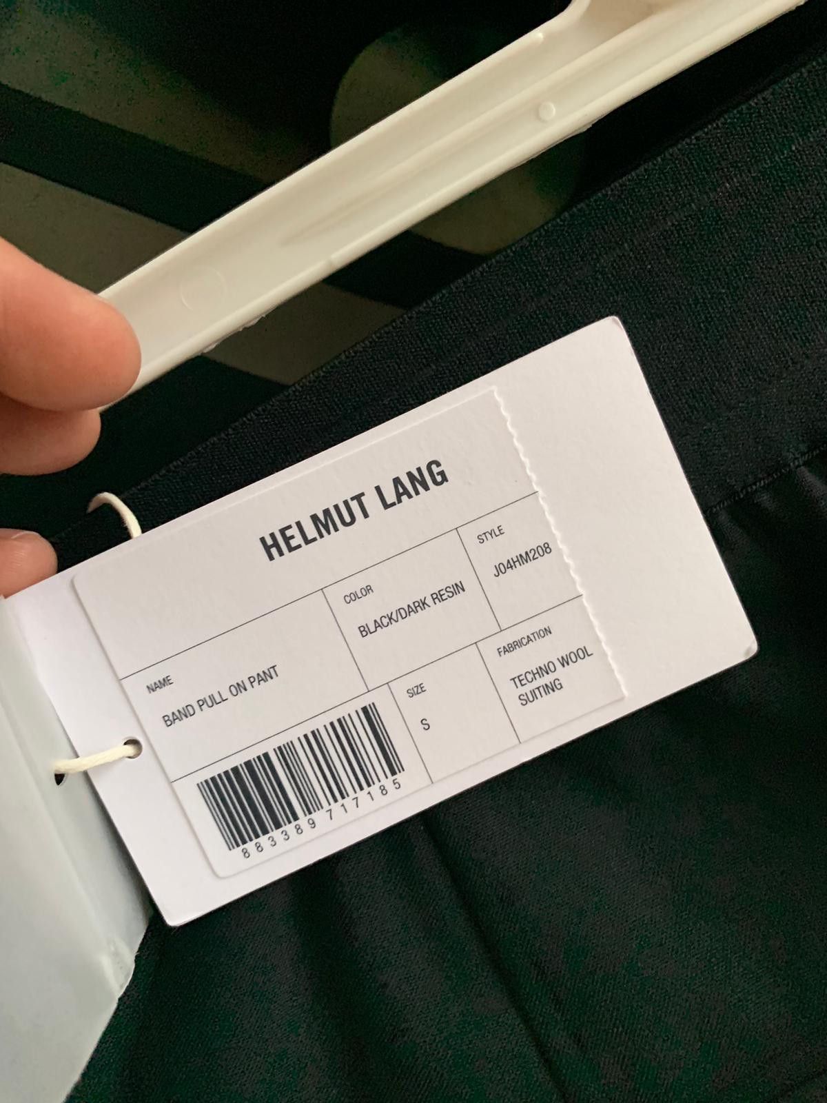 Helmut Lang Band Pull Print Pants in Black Size US 30 / EU 46 - 8 Thumbnail