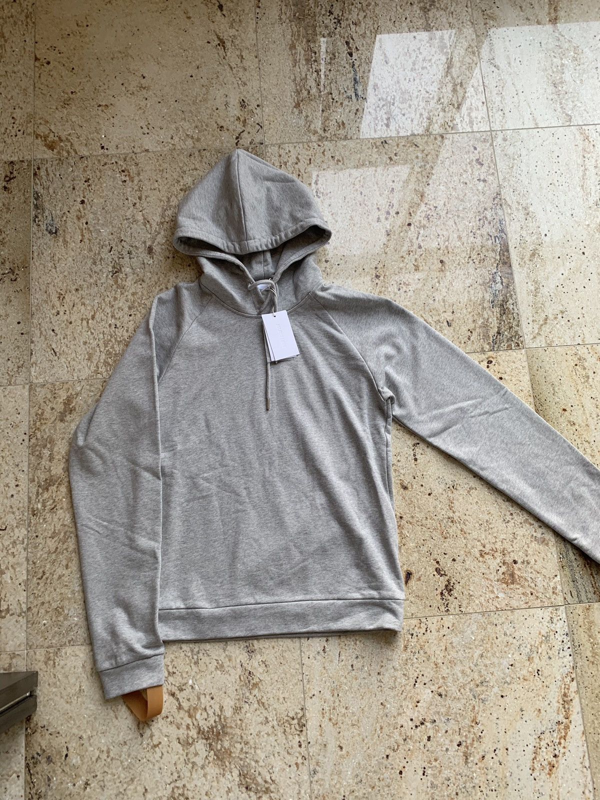 Helmut Lang Raglan Hoodie in Heather Grey Size US XS / EU 42 / 0 - 1 Thumbnail