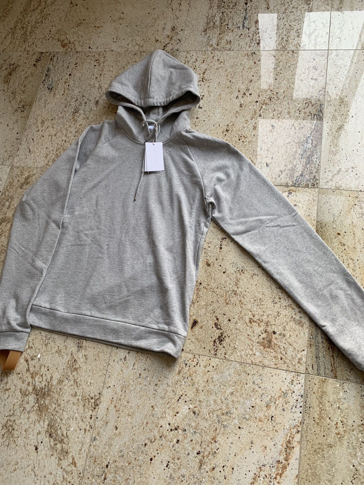 Helmut Lang Raglan Hoodie in Heather Grey Size US XS / EU 42 / 0 - 3 Thumbnail