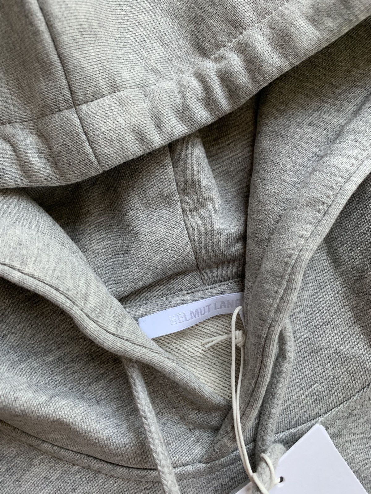 Helmut Lang Raglan Hoodie in Heather Grey Size US XS / EU 42 / 0 - 9 Thumbnail
