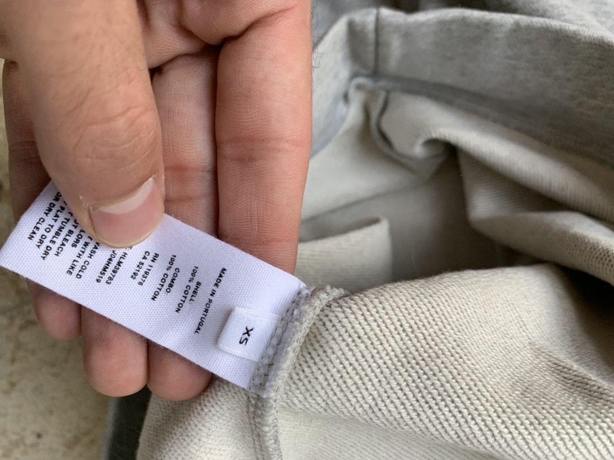 Helmut Lang Raglan Hoodie in Heather Grey Size US XS / EU 42 / 0 - 14 Thumbnail