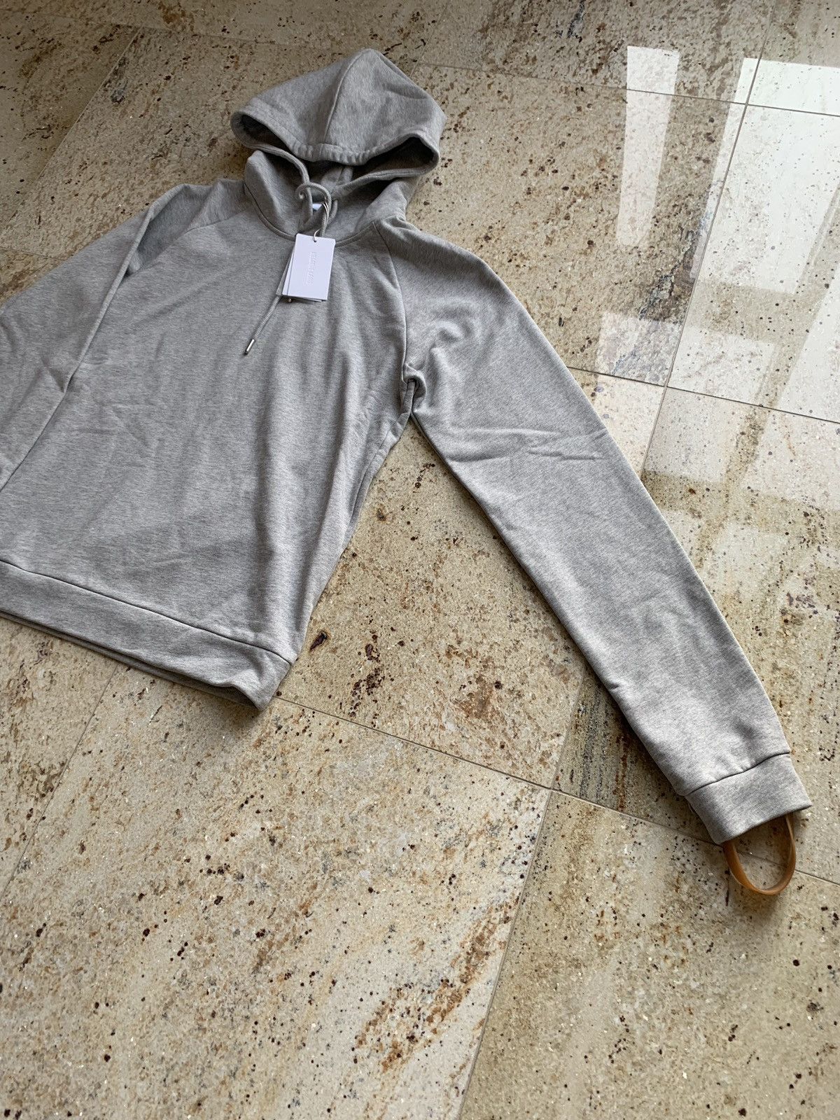 Helmut Lang Raglan Hoodie in Heather Grey Size US XS / EU 42 / 0 - 7 Thumbnail