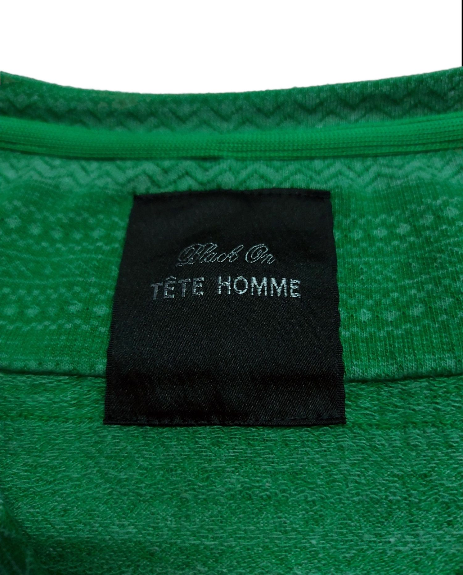 Issey Miyake × Tete Homme RARE! TETE HOMME by ISSEY MIYAKE TRIBAL NATIVE 3/4 SLEEVES Size US M / EU 48-50 / 2 - 6 Thumbnail