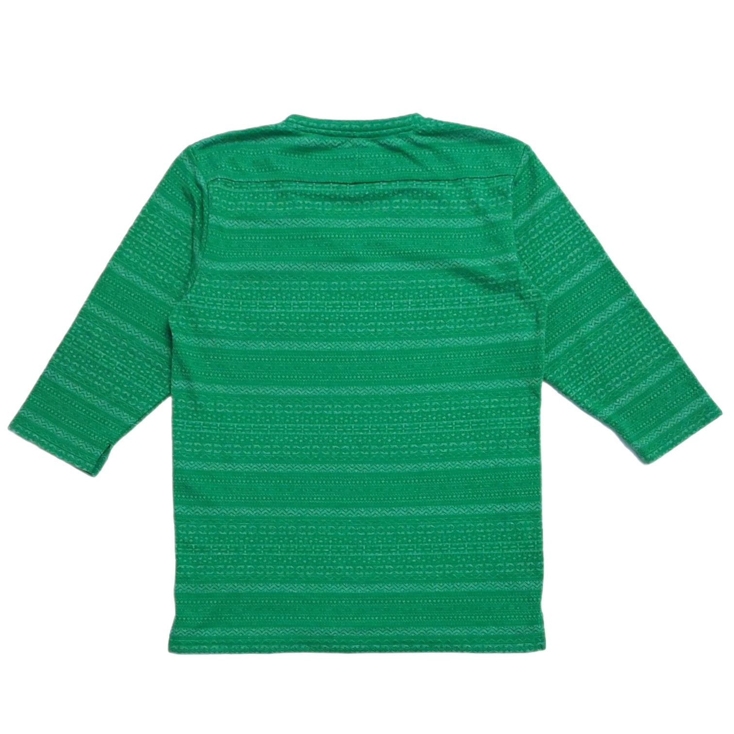Issey Miyake × Tete Homme RARE! TETE HOMME by ISSEY MIYAKE TRIBAL NATIVE 3/4 SLEEVES Size US M / EU 48-50 / 2 - 2 Thumbnail