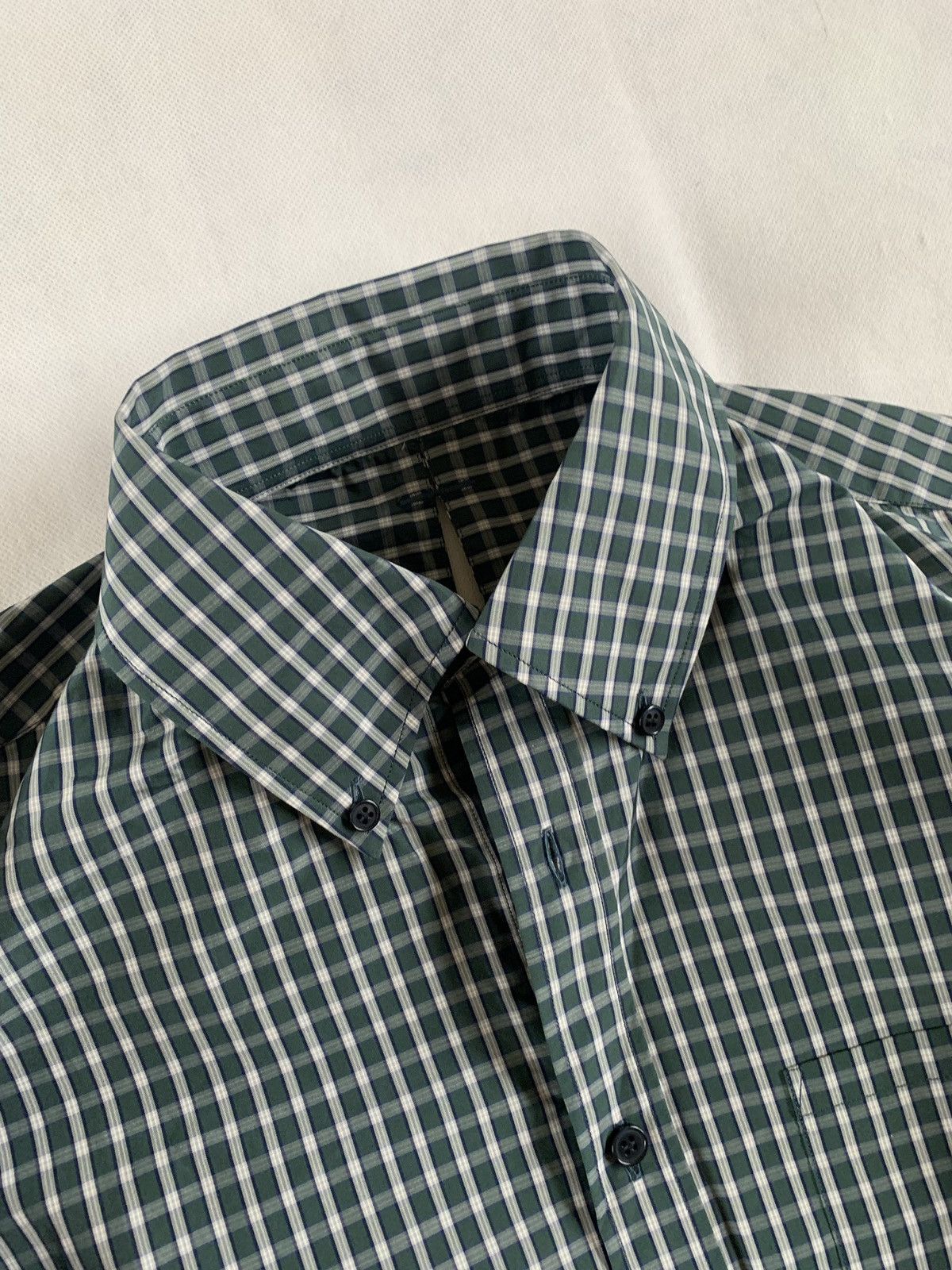Martine Rose Back Wrapped Shirt in Green & Black Size US S / EU 44-46 / 1 - 10 Thumbnail