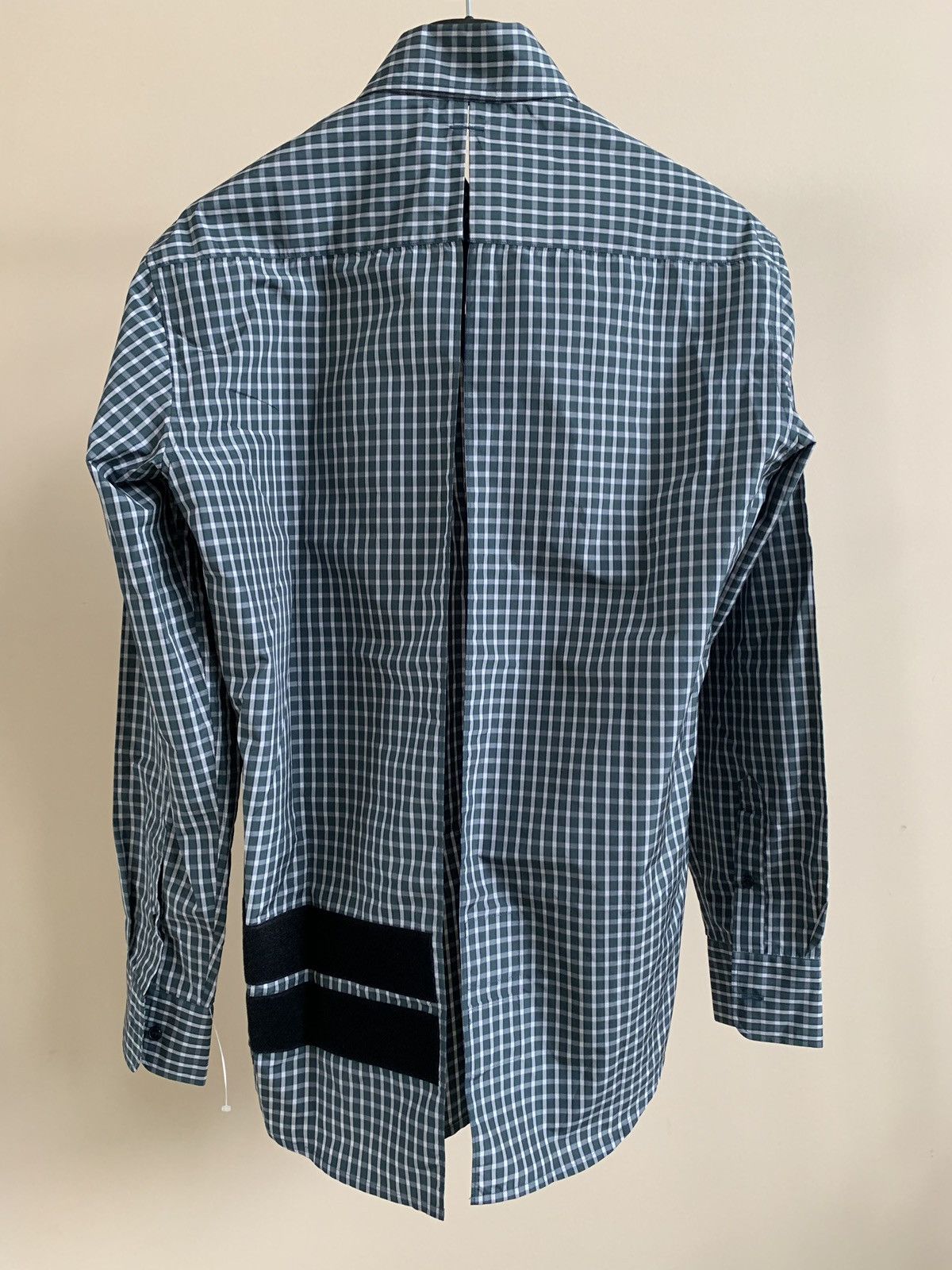Martine Rose Back Wrapped Shirt in Green & Black Size US S / EU 44-46 / 1 - 5 Thumbnail