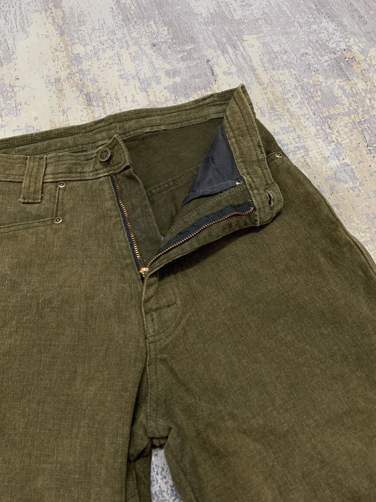 JNCO Vintage American World Jungle Baggy Cropped Pant 29x25 Size US 29 - 5 Thumbnail