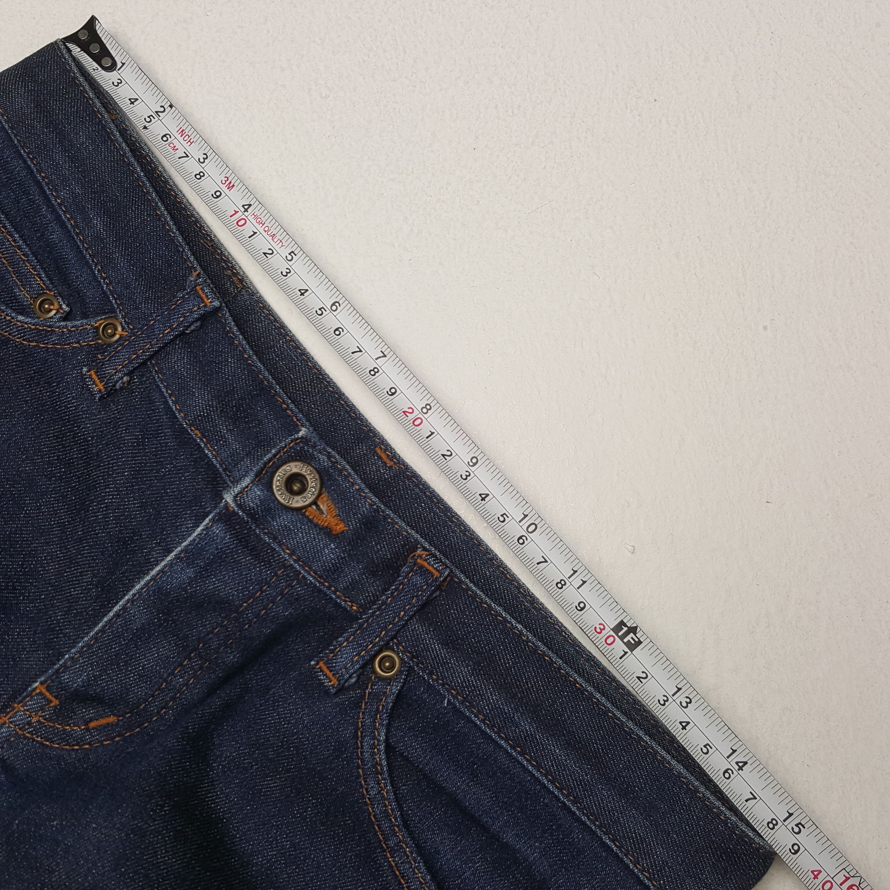 Hysteric Glamour × Japanese Brand × Vintage Vintage Hysteric Glamour Japan Custom Art Denim Jeans Size 29" - 7 Thumbnail