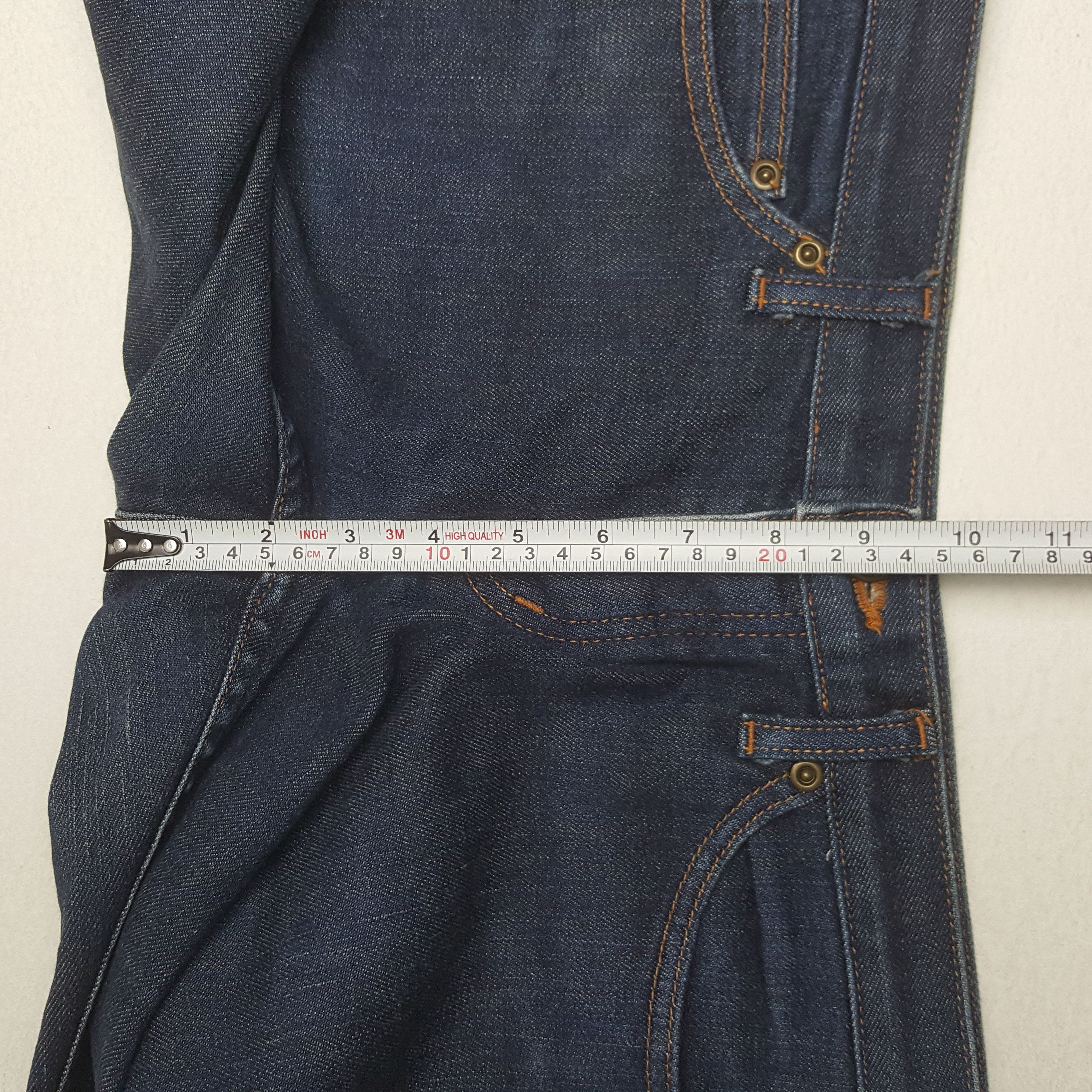 Hysteric Glamour × Japanese Brand × Vintage Vintage Hysteric Glamour Japan Custom Art Denim Jeans Size 29" - 8 Thumbnail