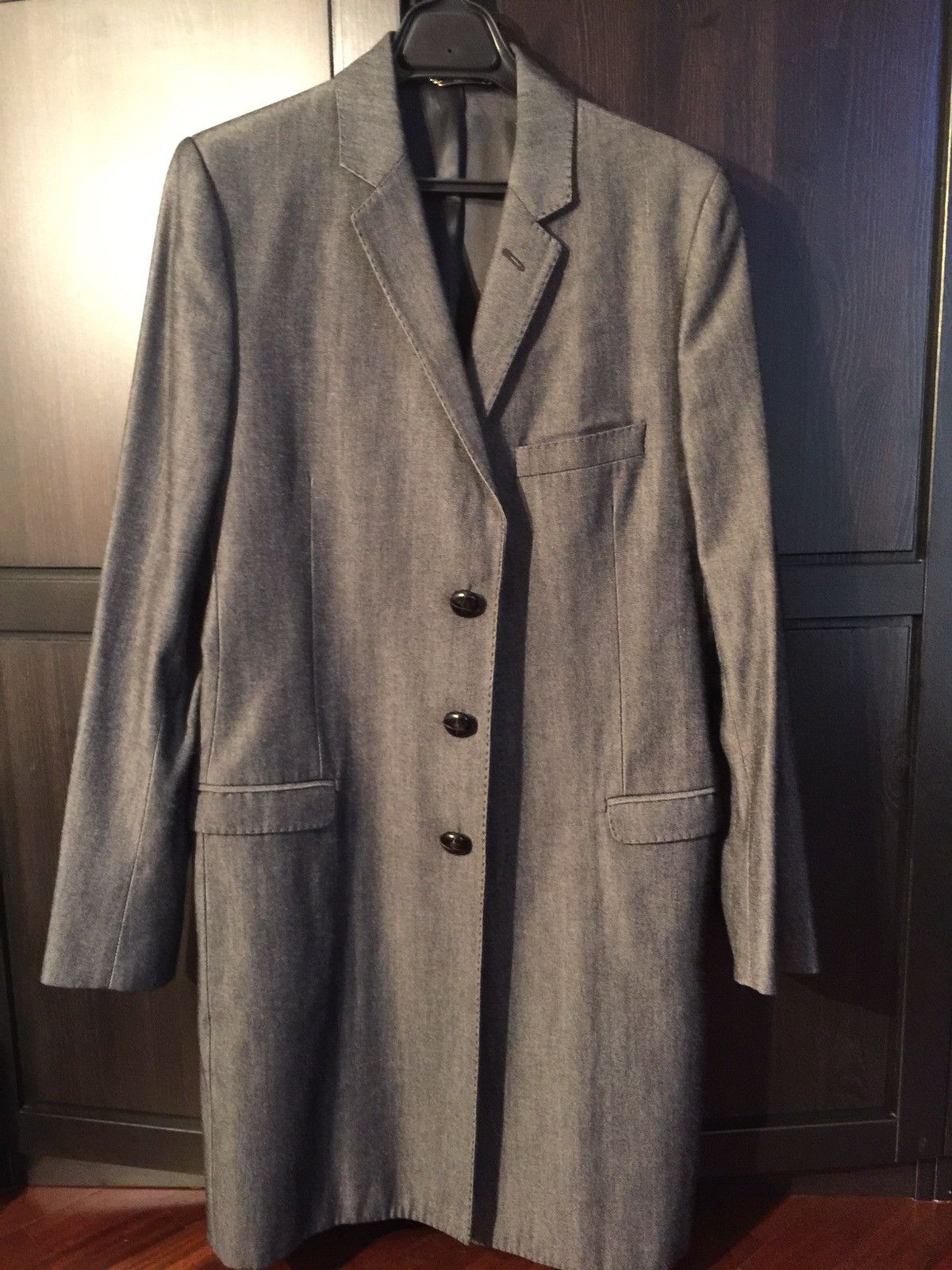 Dolce & Gabbana Light Grey Coat Size US M / EU 48-50 / 2 - 1 Thumbnail
