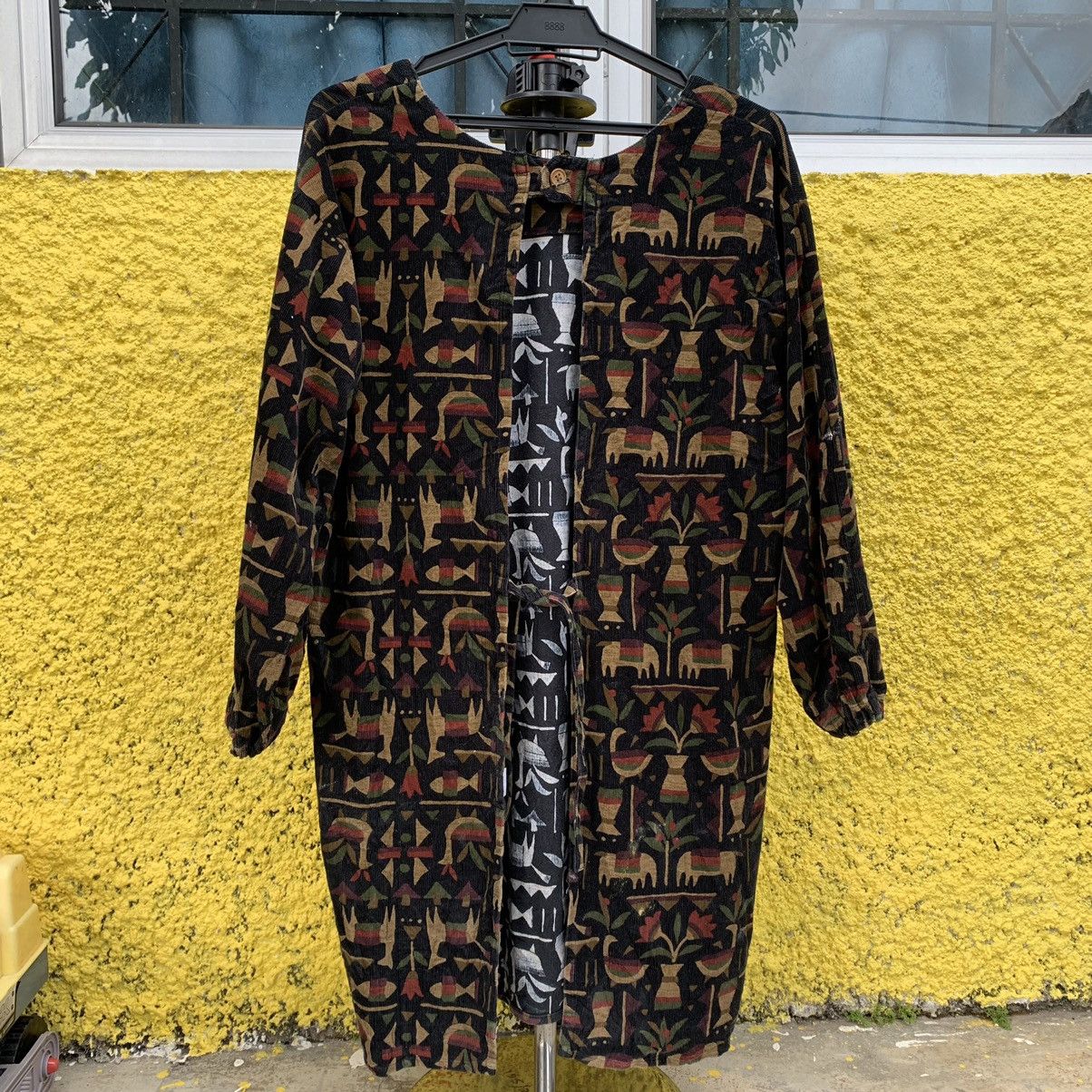Japanese Brand Barber cardigan japanese art Size US L / EU 52-54 / 3 - 1 Thumbnail