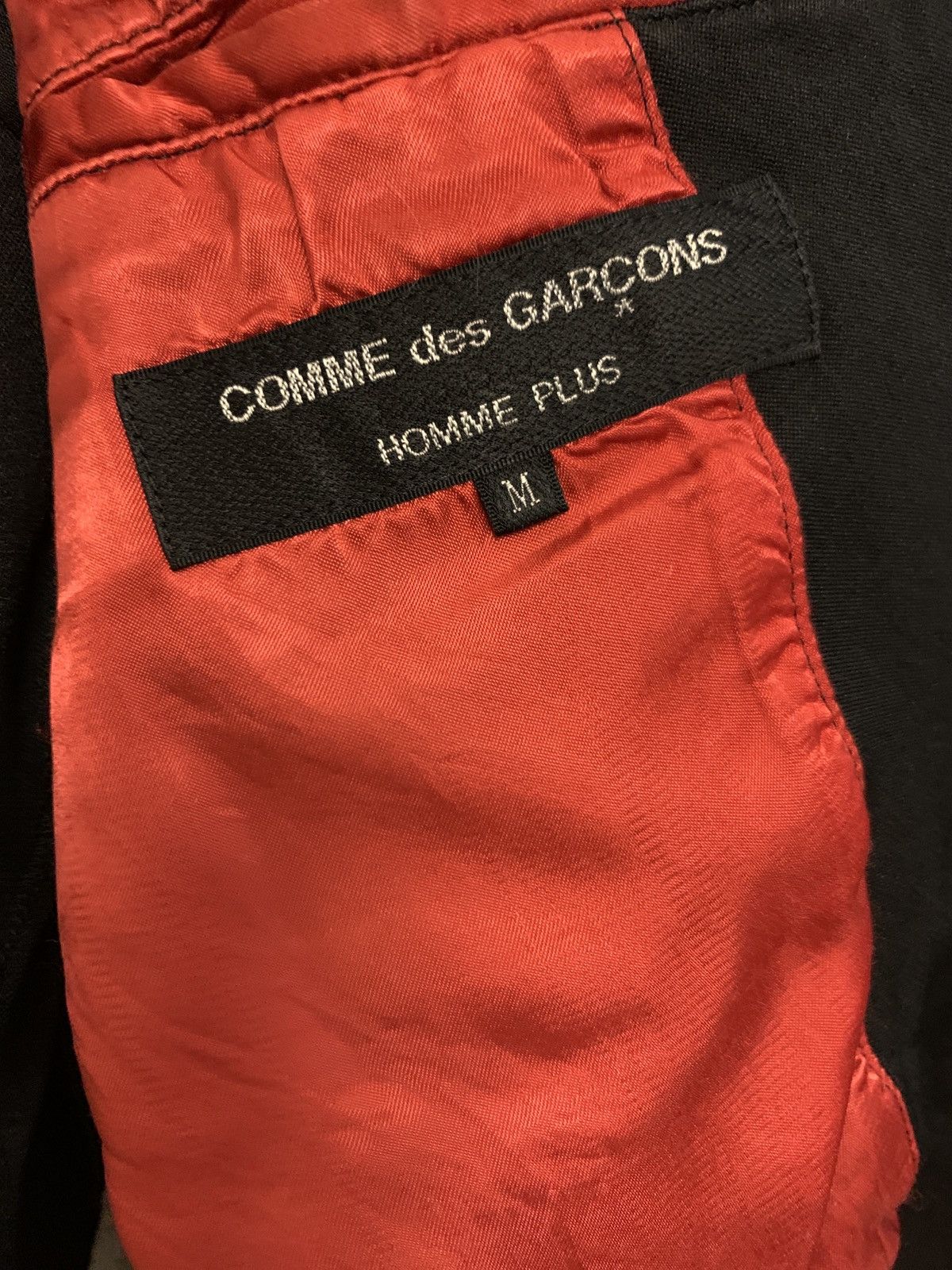 Comme des Garcons Homme Plus Short black blazer Size 38S - 4 Thumbnail