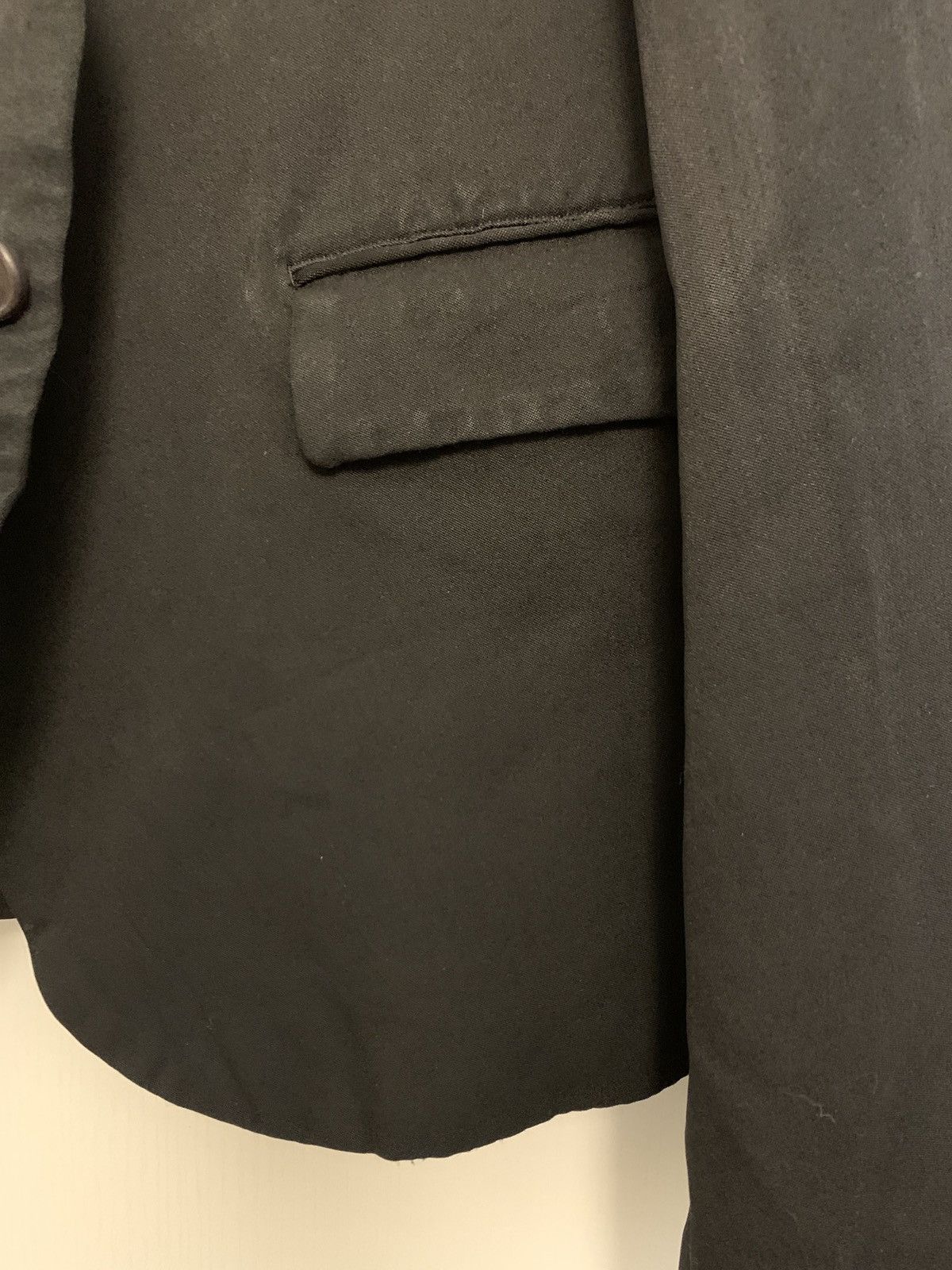 Comme des Garcons Homme Plus Short black blazer Size 38S - 3 Thumbnail