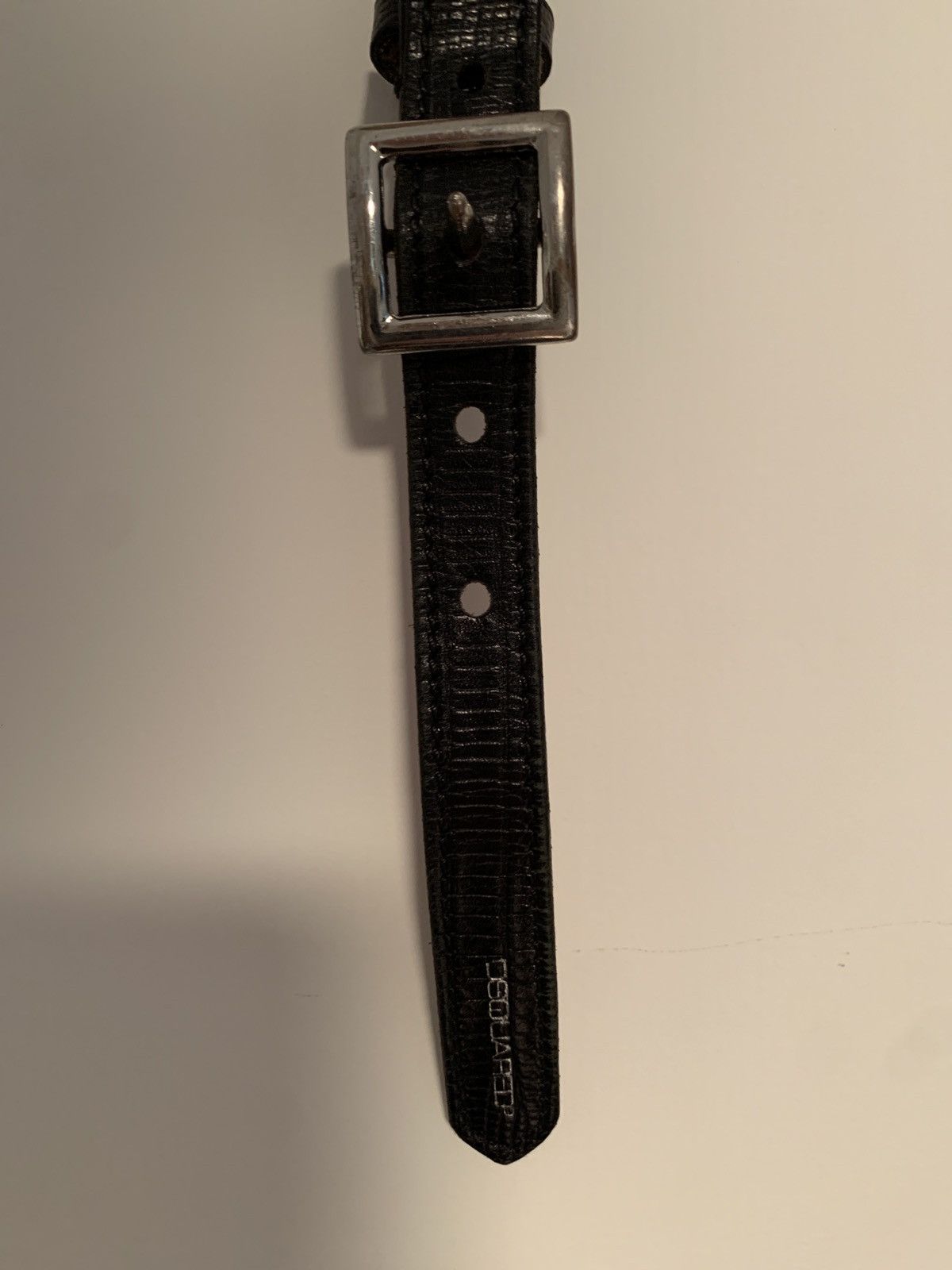Dsquared2 Metal and leather belt Size 34 - 5 Thumbnail