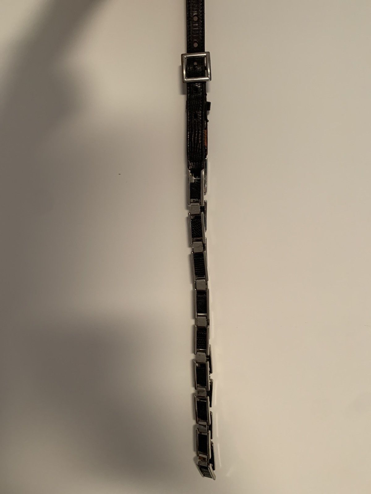 Dsquared2 Metal and leather belt Size 34 - 4 Thumbnail