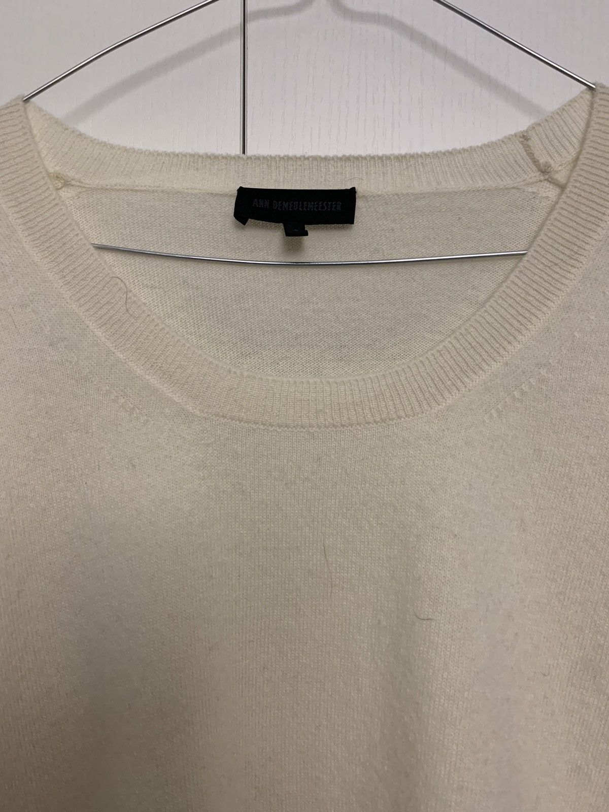 Ann Demeulemeester Oversize round neck Size US L / EU 52-54 / 3 - 6 Thumbnail