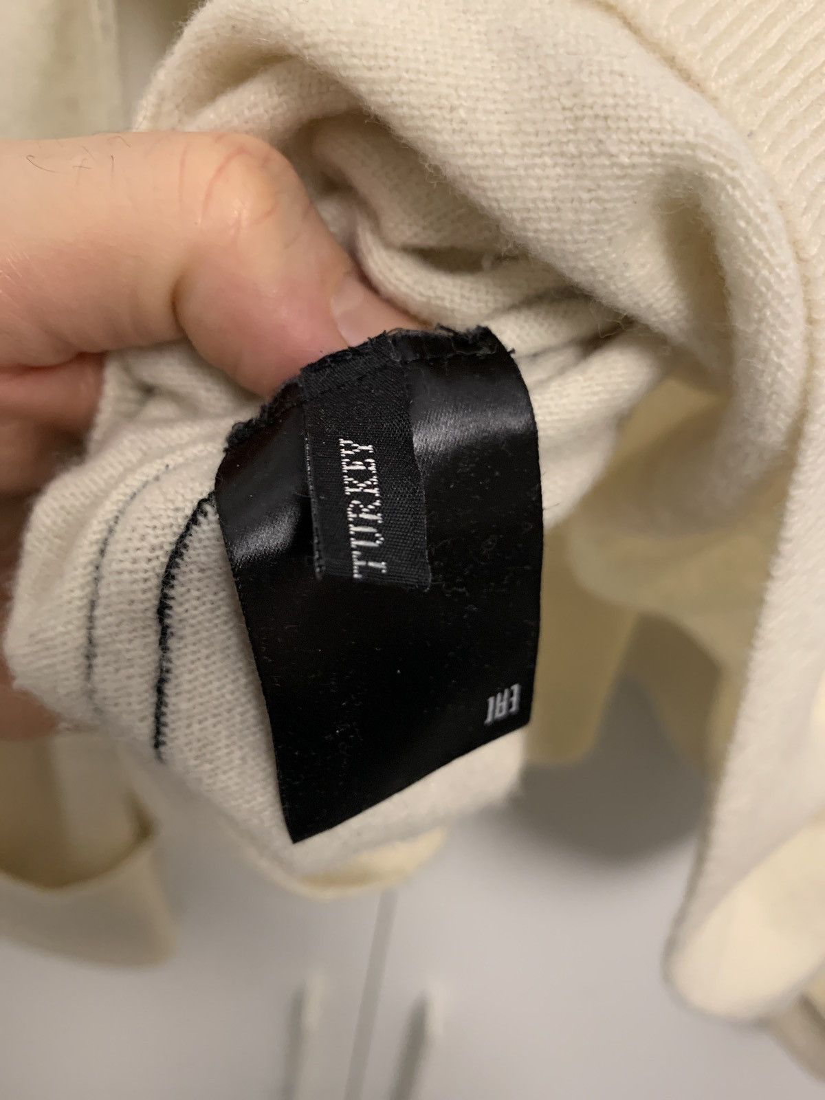 Ann Demeulemeester Oversize round neck Size US L / EU 52-54 / 3 - 9 Thumbnail