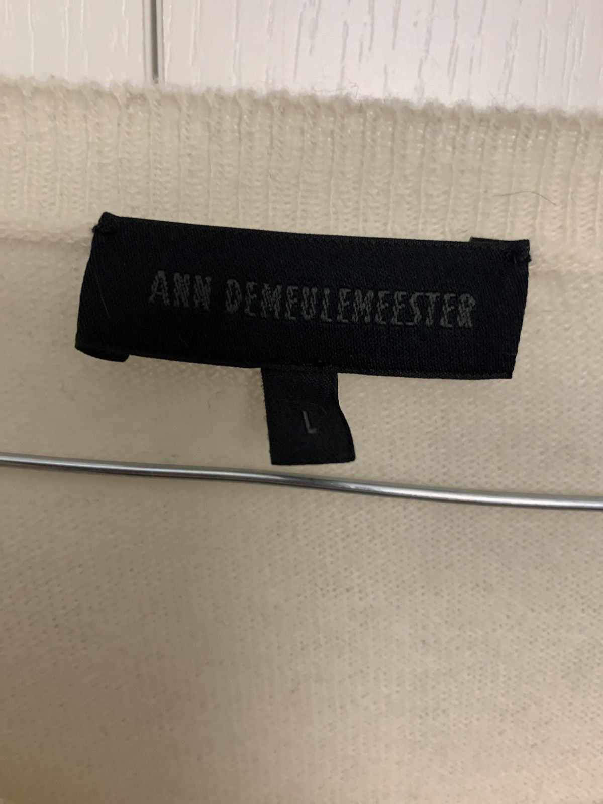 Ann Demeulemeester Oversize round neck Size US L / EU 52-54 / 3 - 2 Thumbnail