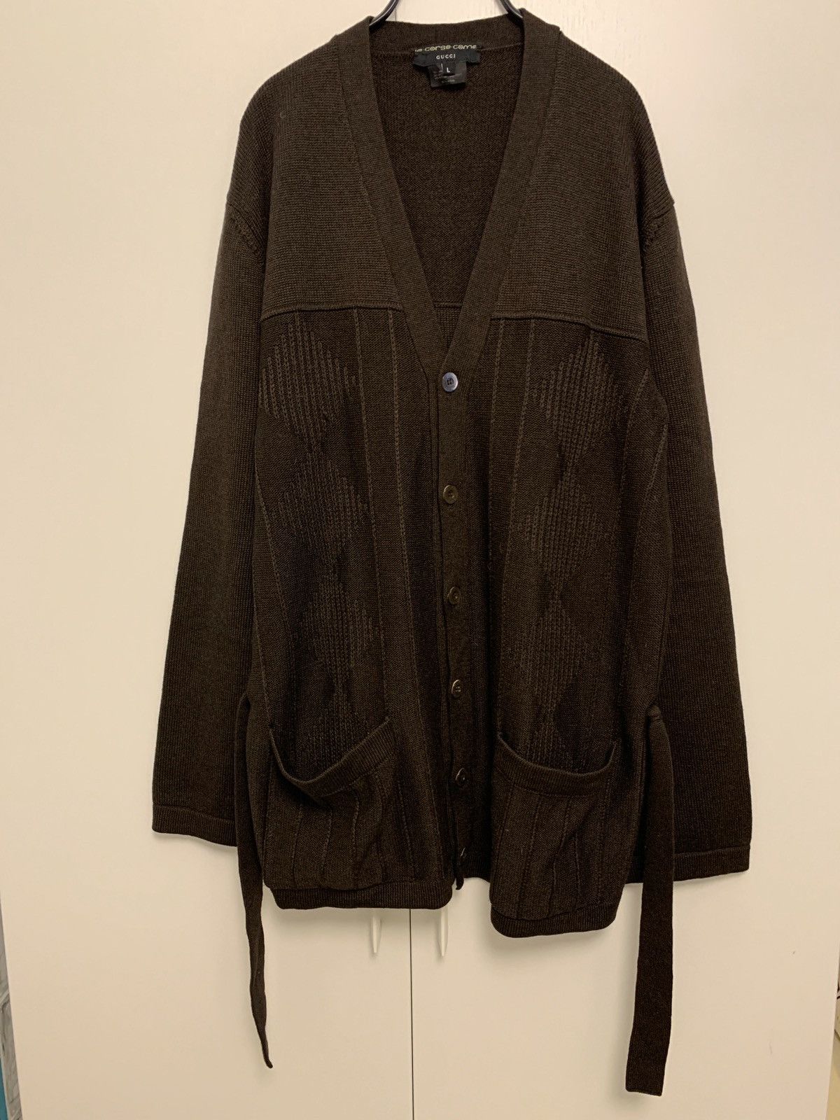 Gucci Brown cardigan Size US L / EU 52-54 / 3 - 1 Thumbnail
