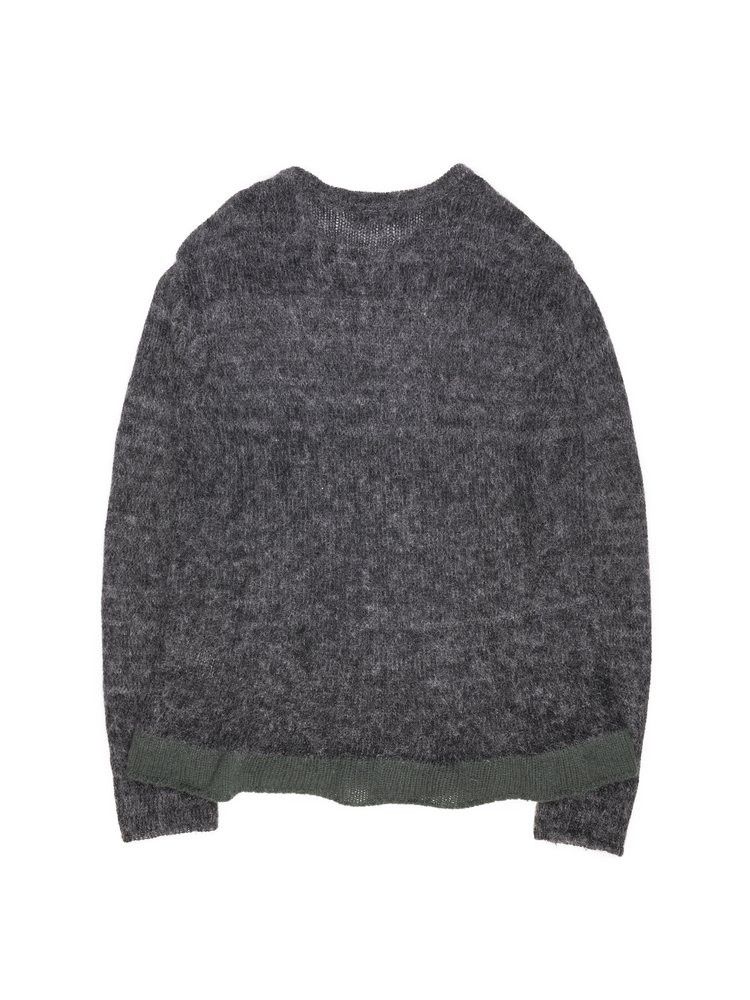 Yohji Yamamoto Striped Mohair Sweater Size US L / EU 52-54 / 3 - 2 Thumbnail