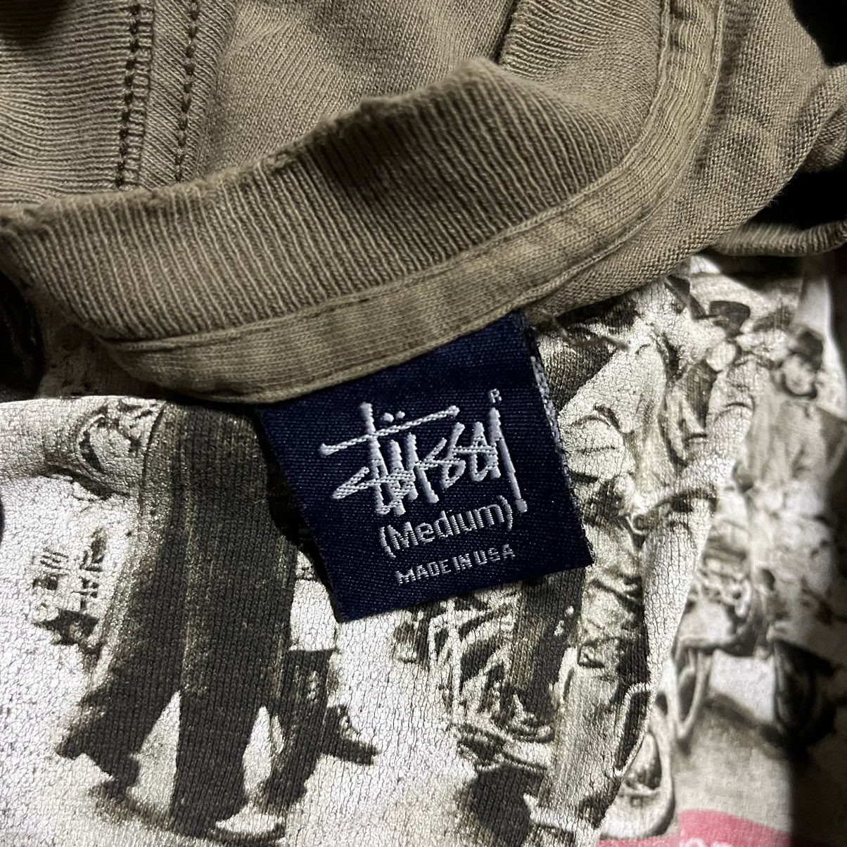 Stussy × Vintage Vintage 90s Og Stussy Mods Photoprint My Generation T Shirt Size US M / EU 48-50 / 2 - 9 Thumbnail