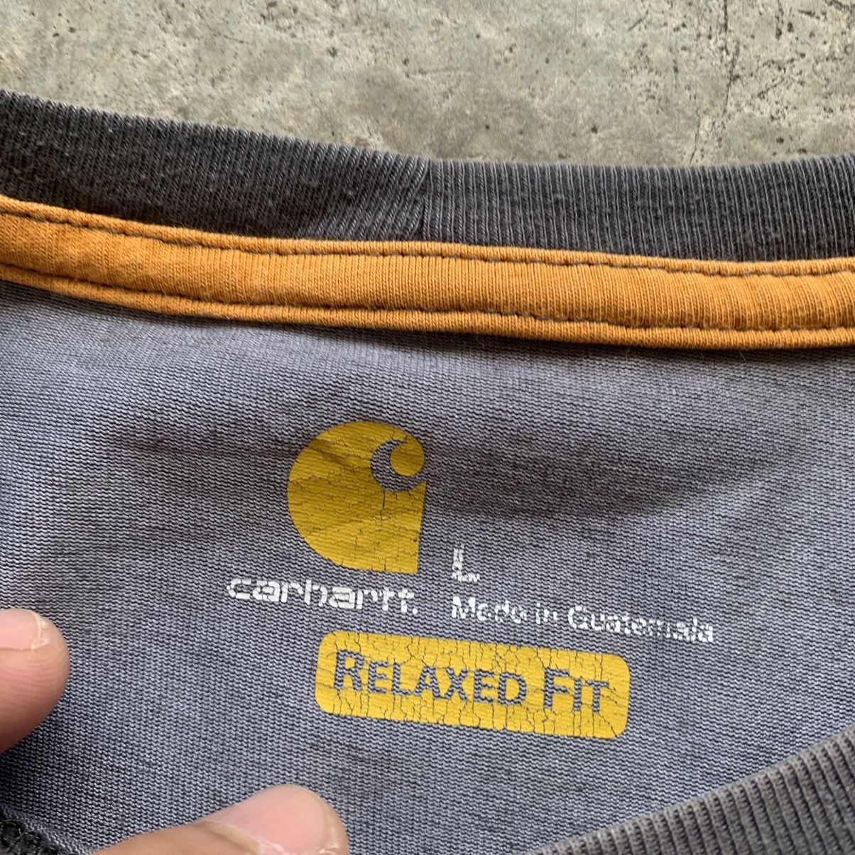 Carhartt Carhartt long sleeve tshirt tee worker sunfaded Size US L / EU 52-54 / 3 - 7 Thumbnail