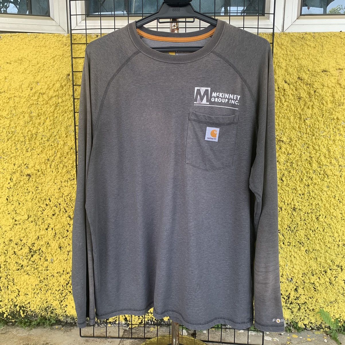 Carhartt Carhartt long sleeve tshirt tee worker sunfaded Size US L / EU 52-54 / 3 - 4 Thumbnail
