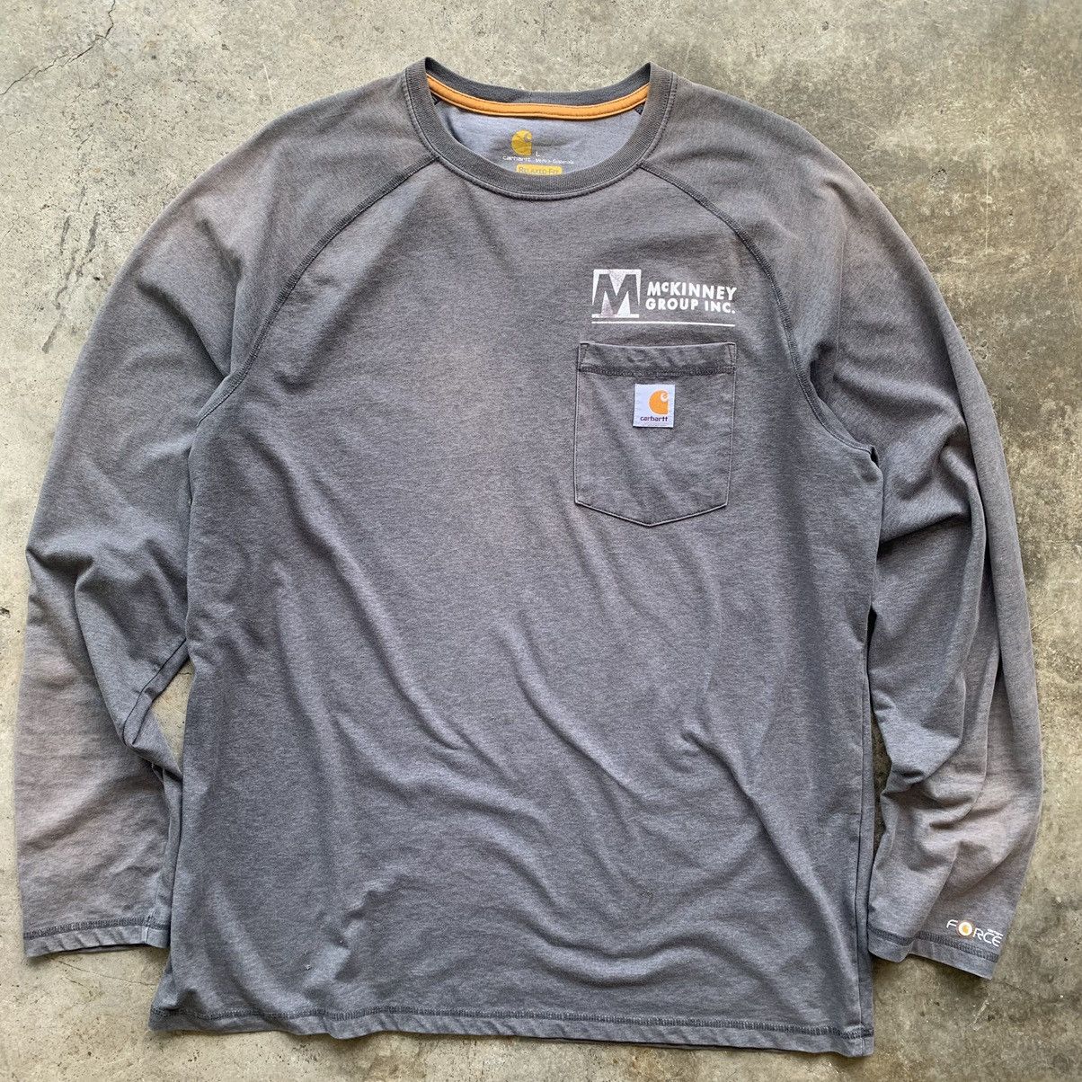 Carhartt Carhartt long sleeve tshirt tee worker sunfaded Size US L / EU 52-54 / 3 - 8 Thumbnail