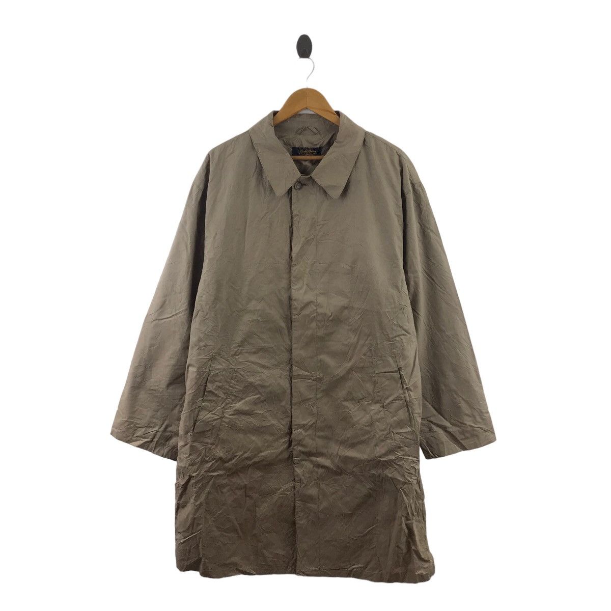 Vintage BROOKS BROTHERS American Brand Beige Long Coat Parka